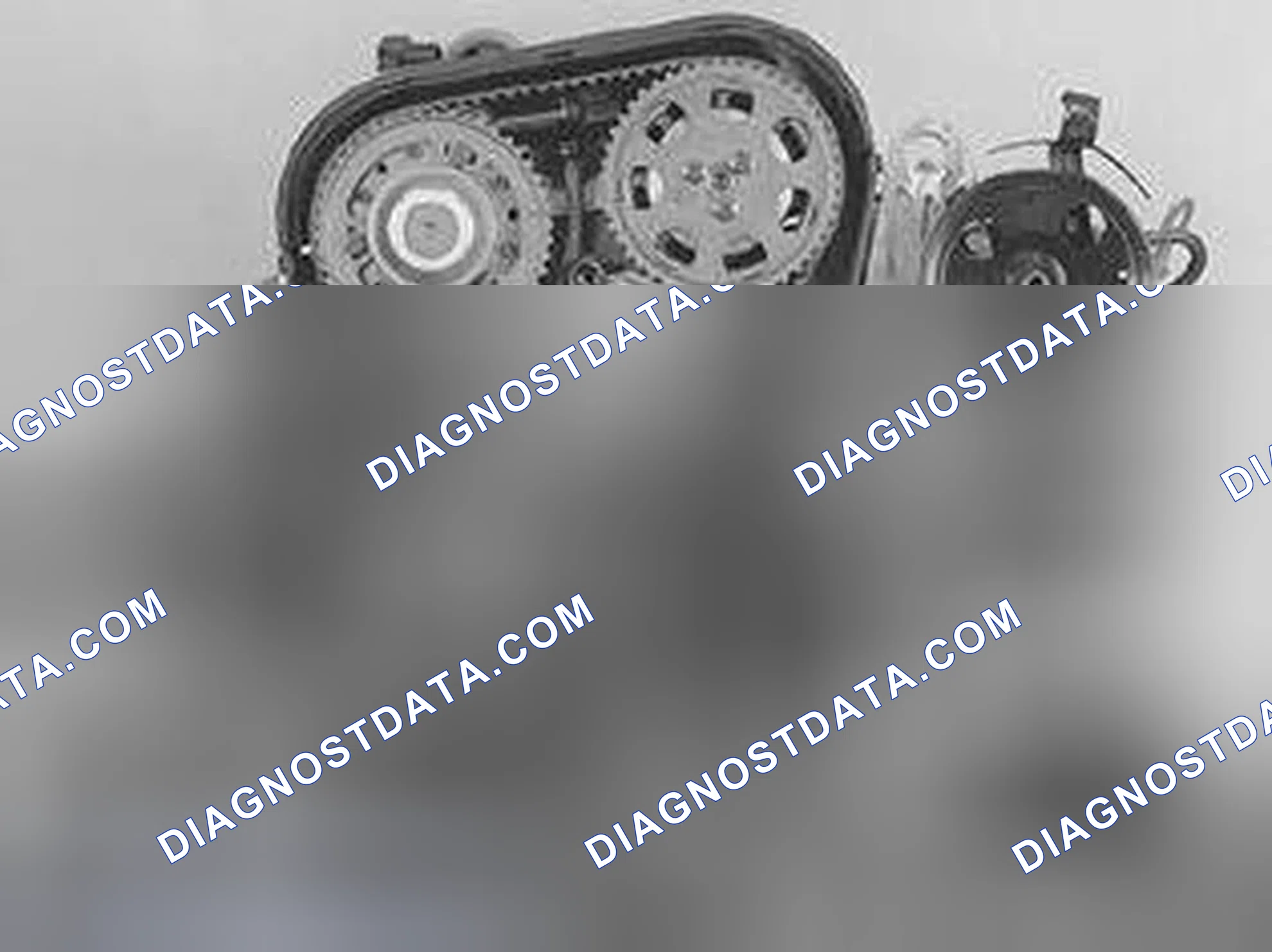 Scheme 292: Removing the timing belt