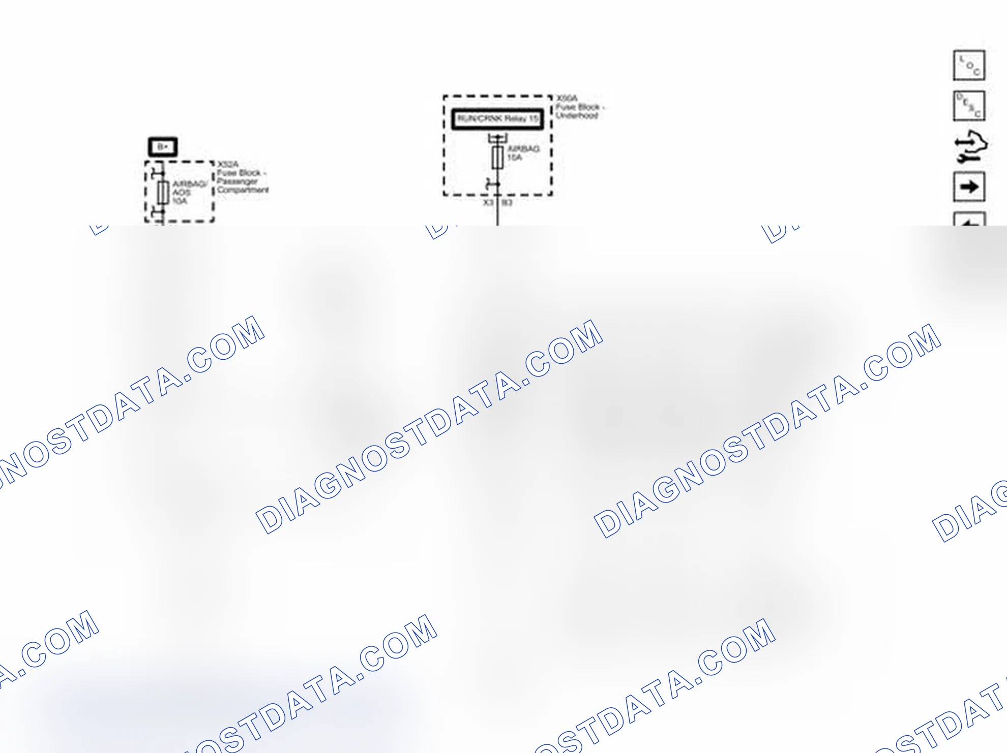 Scheme 3: Passenger Presence System Light Duty (without C99 without YF7) Wiring Schematics