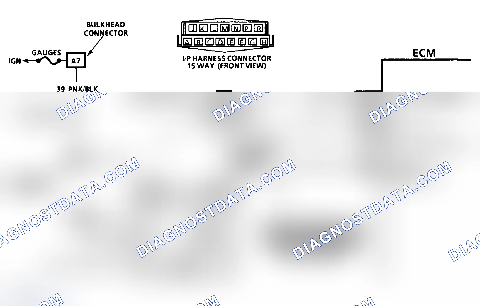Scheme 217: CHART C-8A, TORQUE CONVERTER CLUTCH - 3.1L PFI F BODY