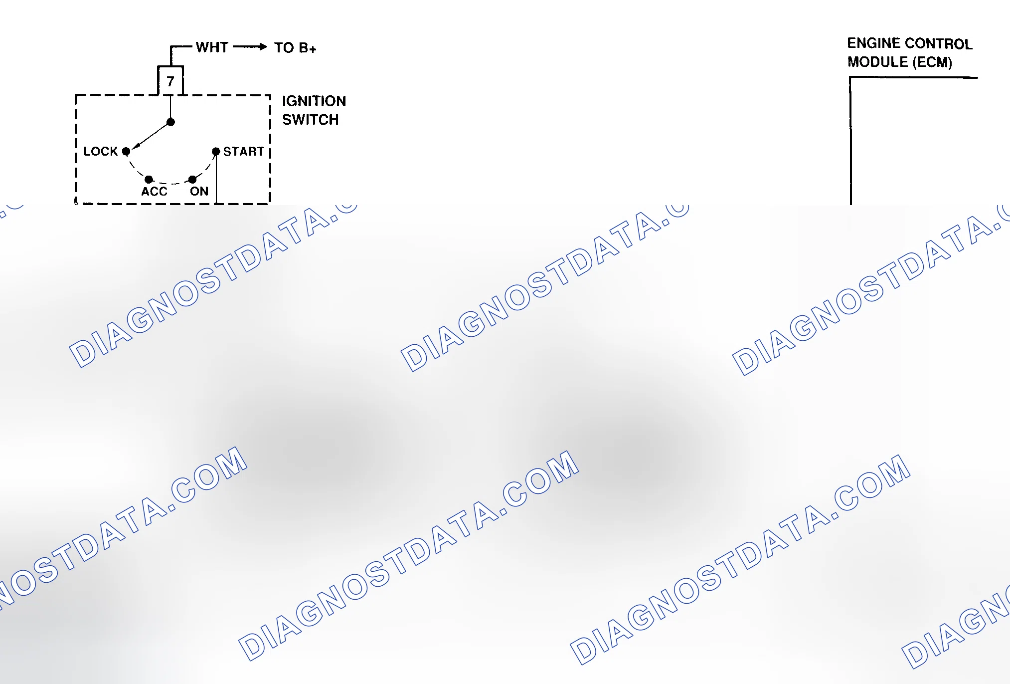 Scheme 52: CODE 43 - Schematic (Prizm) Crank Signal, No Signal