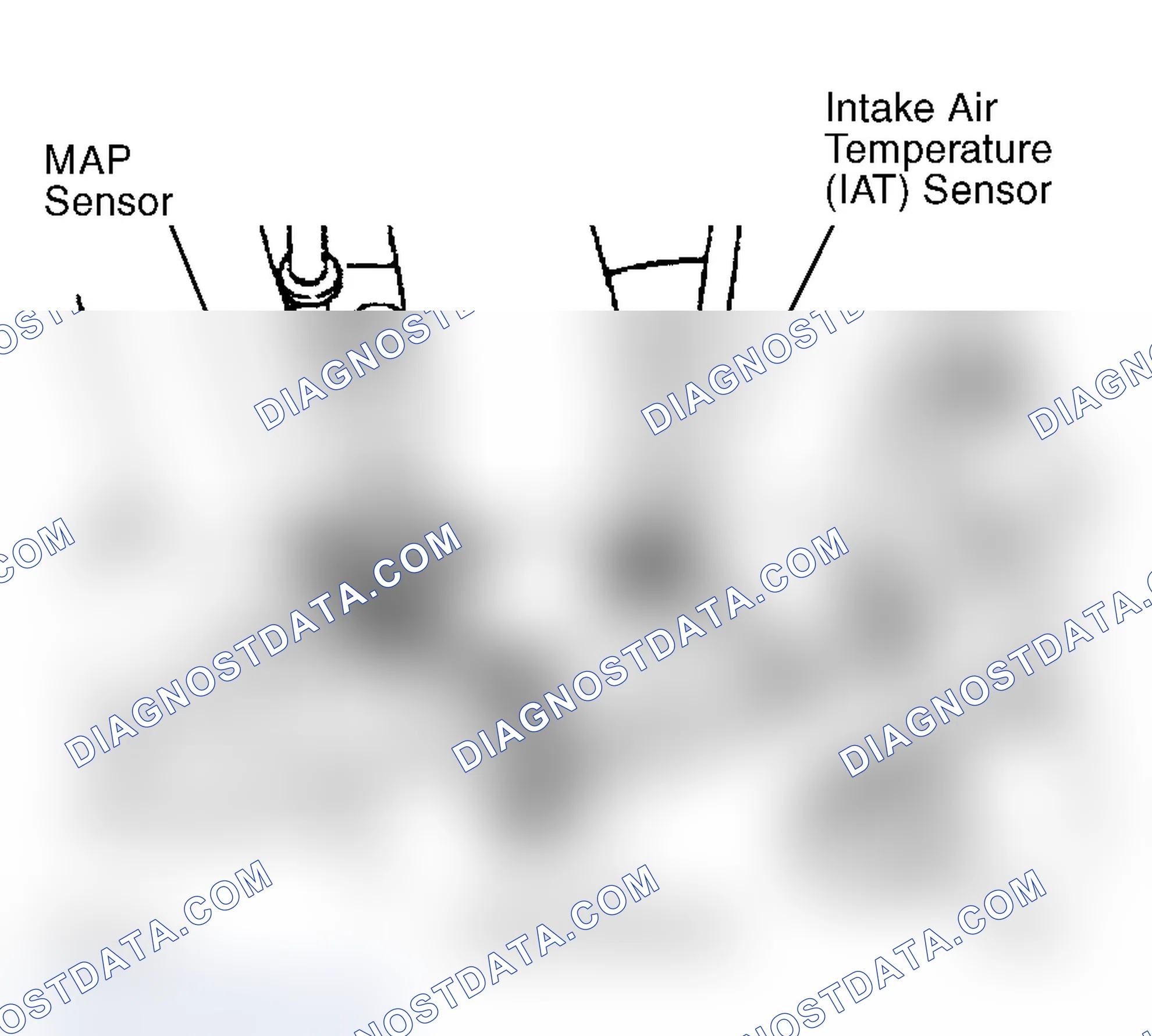 Scheme 41: Intake Air Temperature (IAT) Sensor Location