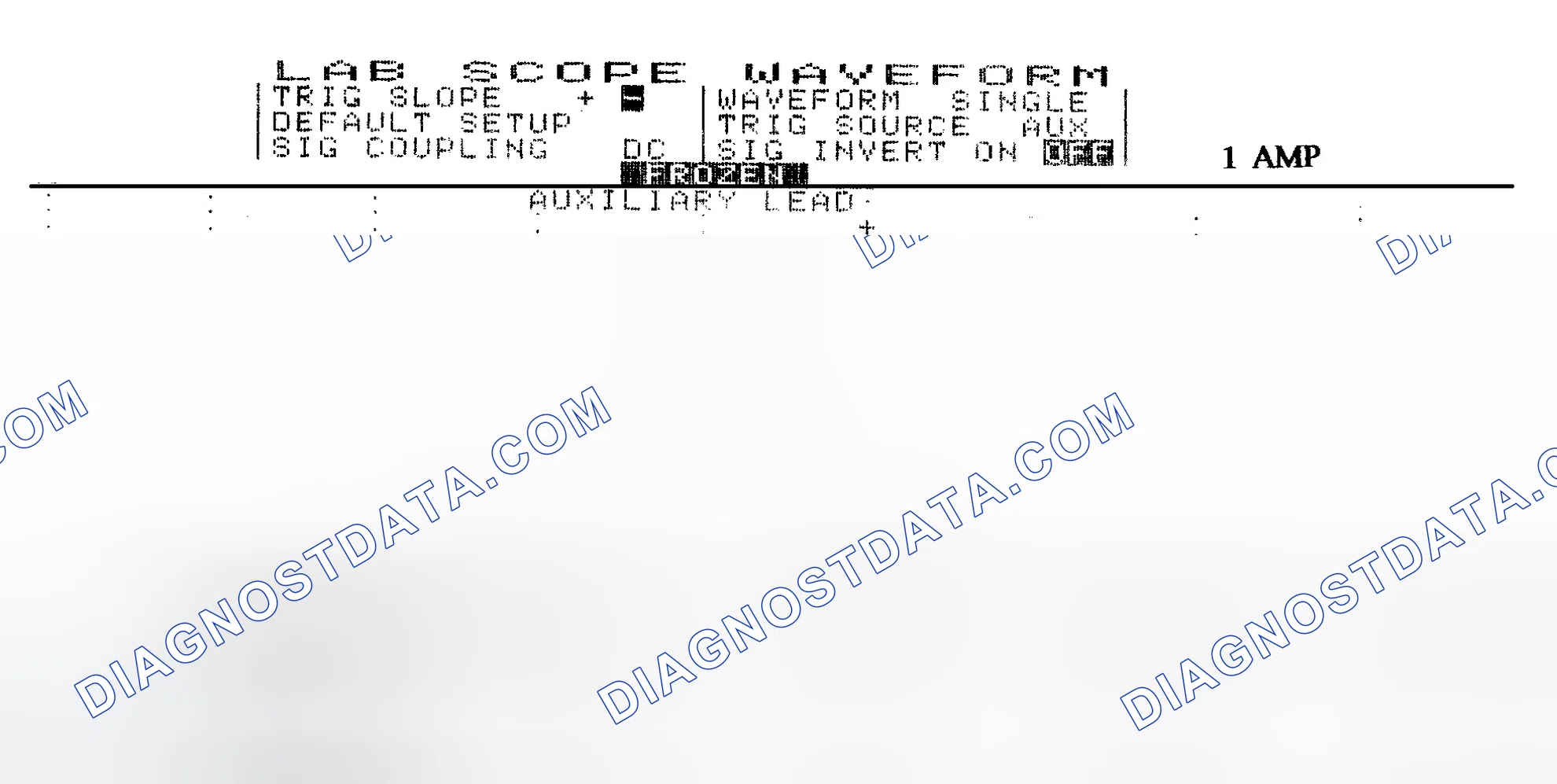 Scheme 20: Single Injector w/Normal Current Flow - Current Pattern
