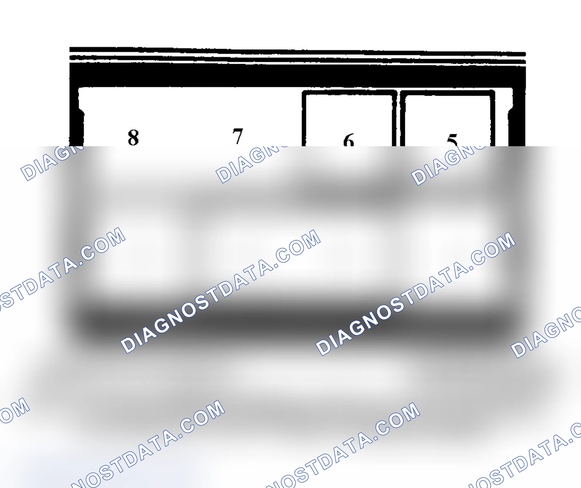 Scheme 14: ENGINE COMPARTMENT RELAY ID (1983-88 W/8-VALVE ENGINE)