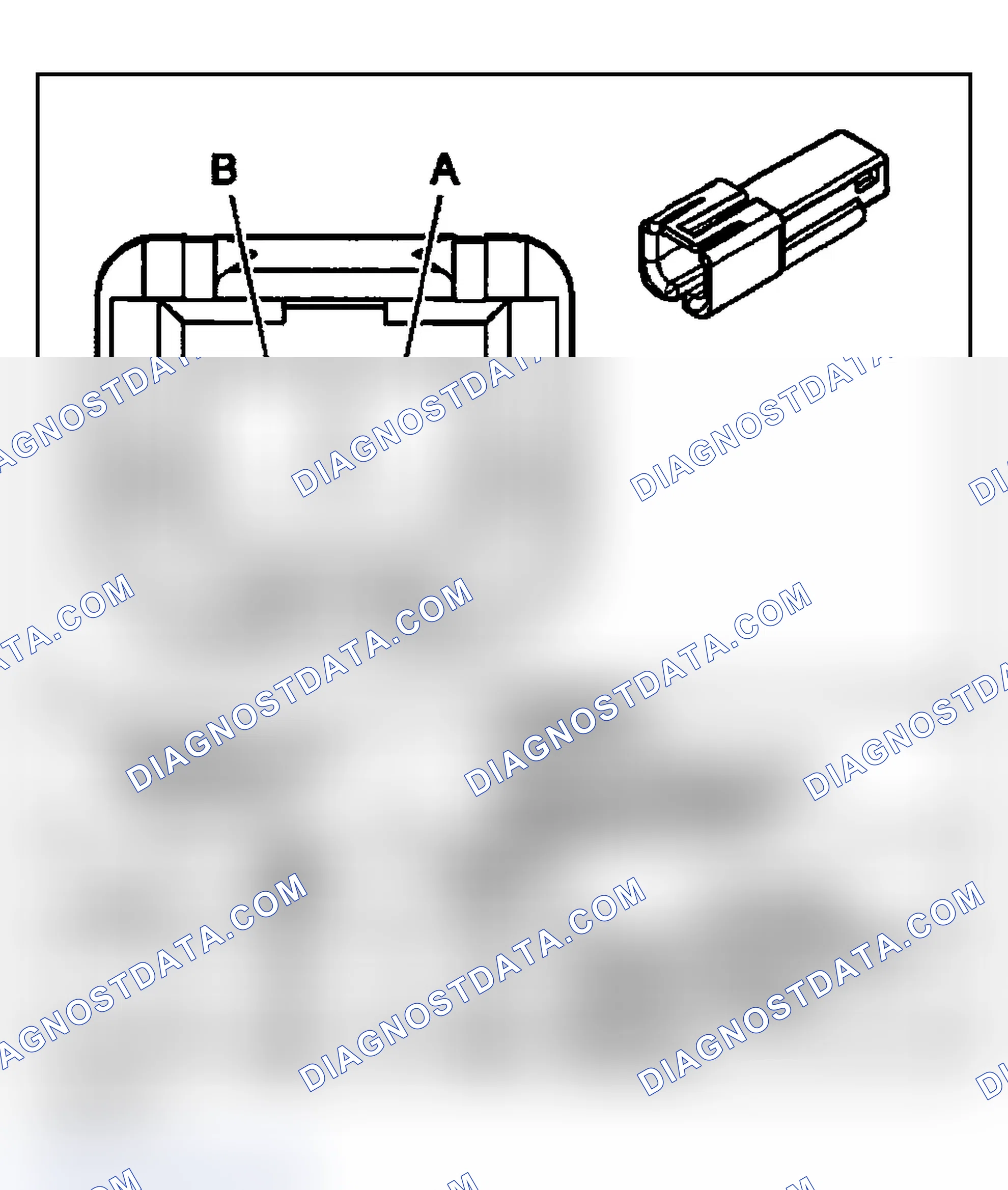 Scheme 7: Power Seat Systems Connector End Views
