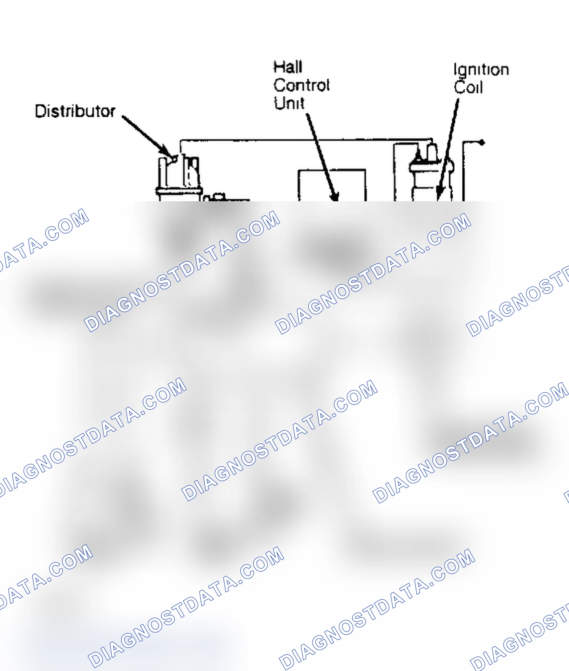 Scheme 1: Audi 4000S Electronic Ignition System Wiring Diagram