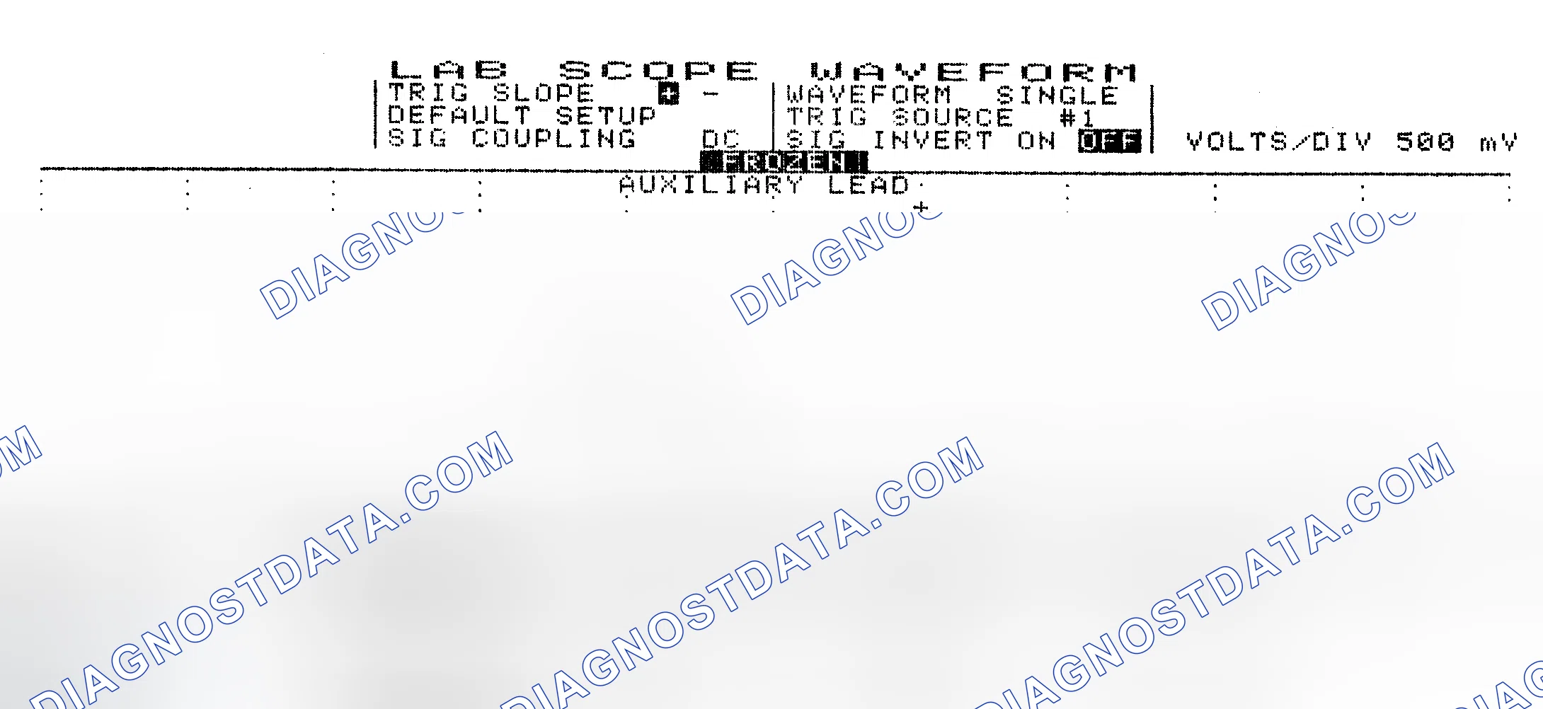 Scheme 10: Single Injector w/Excessive Current Flow - Current Pattern