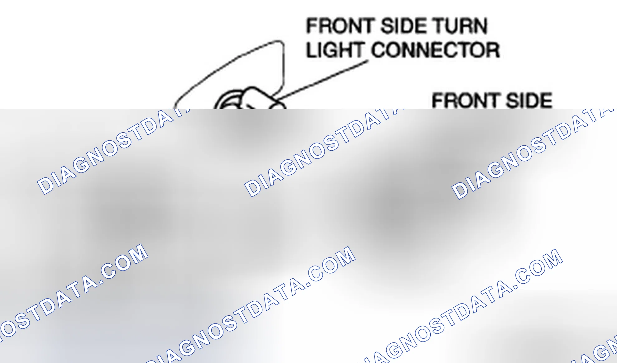 Scheme 11: FRONT SIDE TURN LIGHT REMOVAL/INSTALLATION