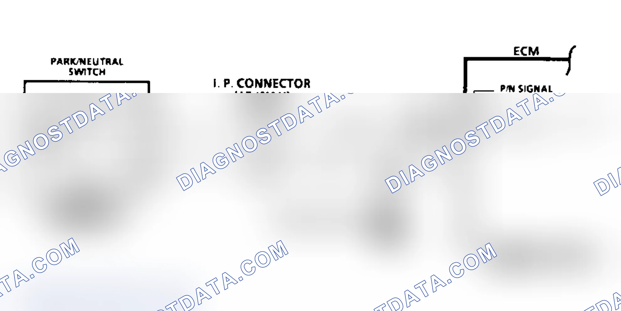 Scheme 314: CHART C-1A, PARK/NEUTRAL SWITCH - LIGHT TRUCKS & VANS