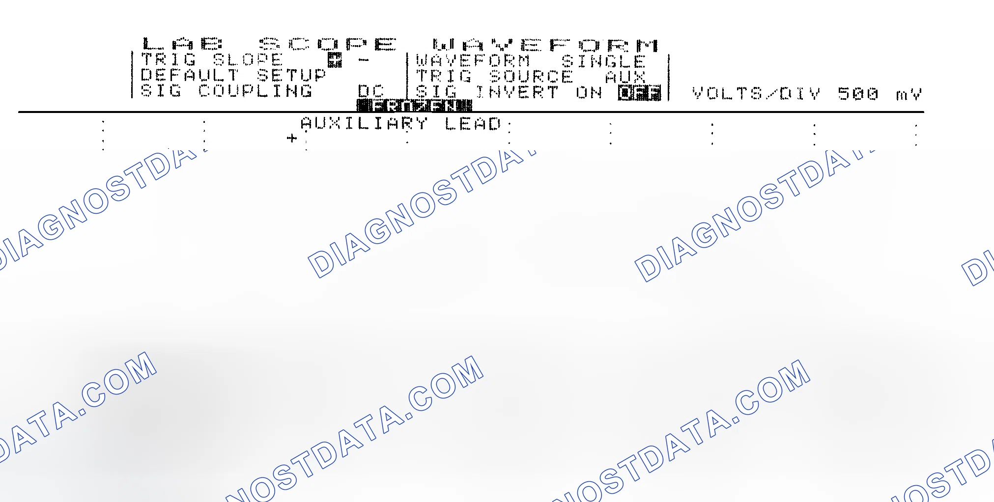 Scheme 14: Single Injector w/Excessive Current Flow - Current Pattern