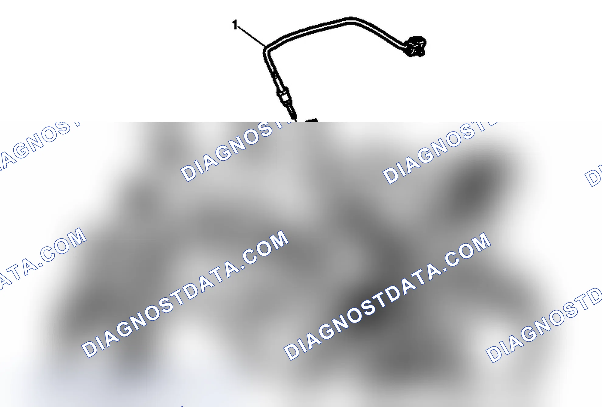 Scheme 35: Exhaust Gas Recirculation Valve Temperature Sensor Replacement - Position 1