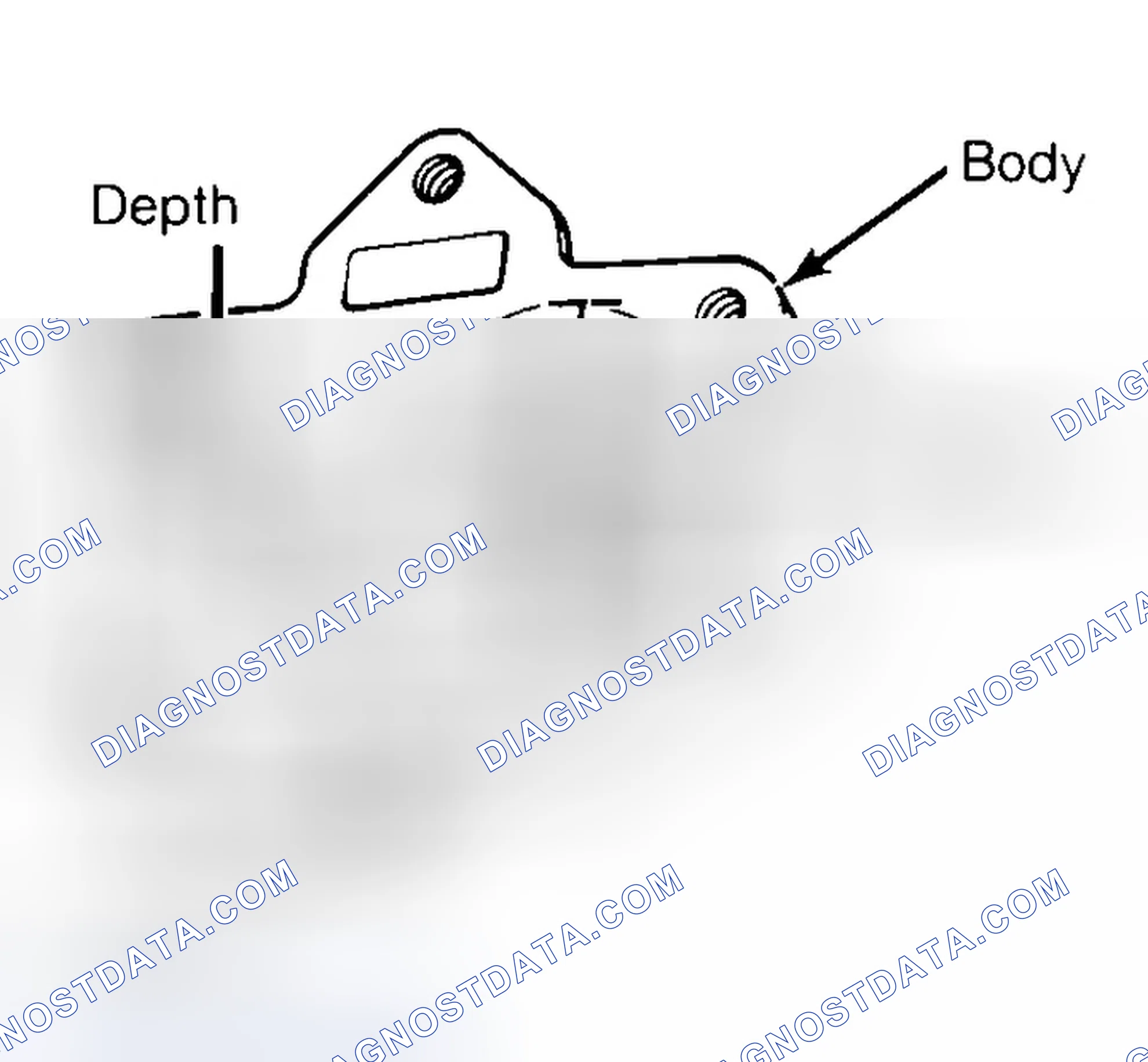 Scheme 35: Measuring Oil Pump Gear Cavity