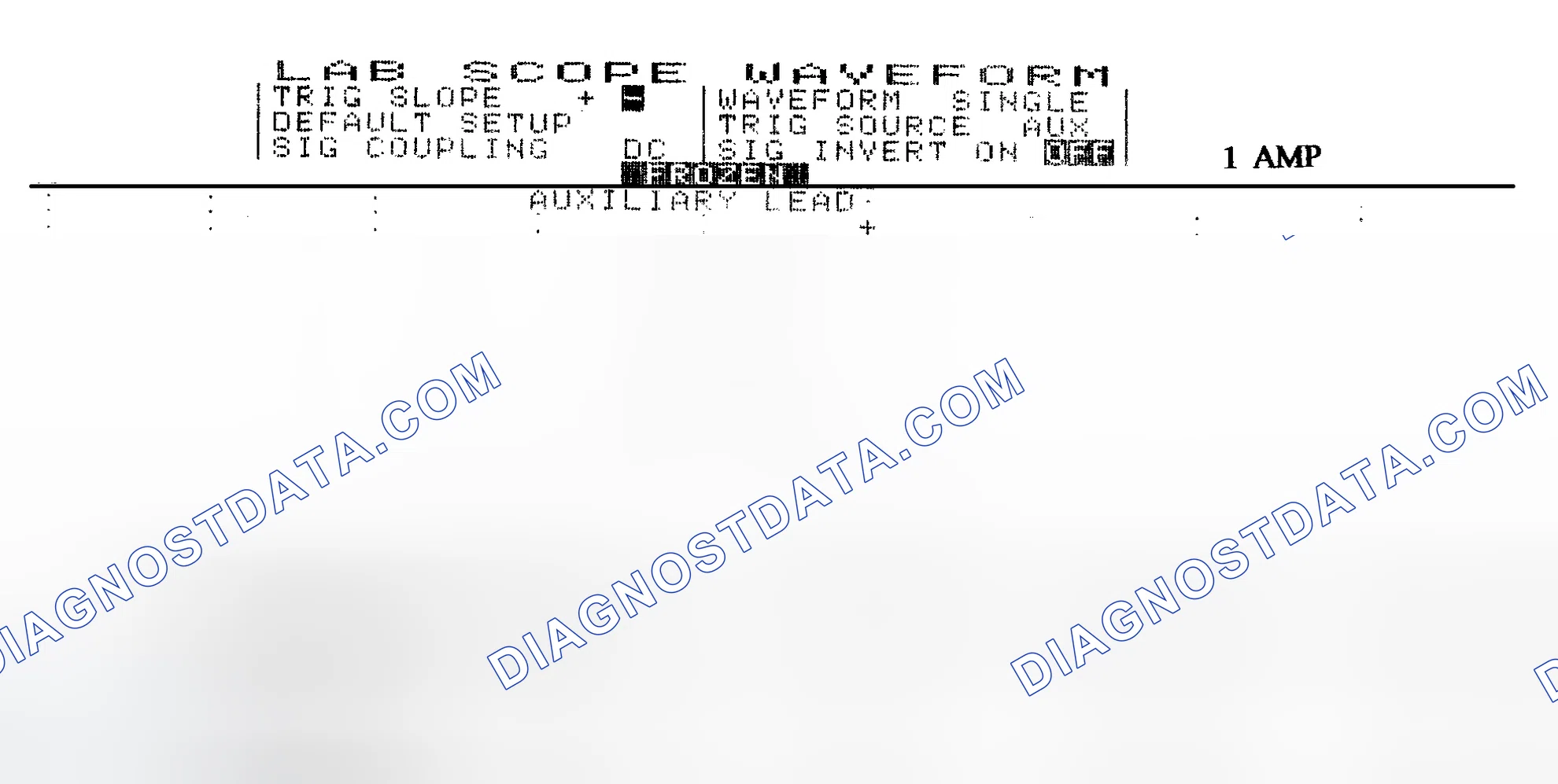 Scheme 20: Single Injector w/Normal Current Flow - Current Pattern