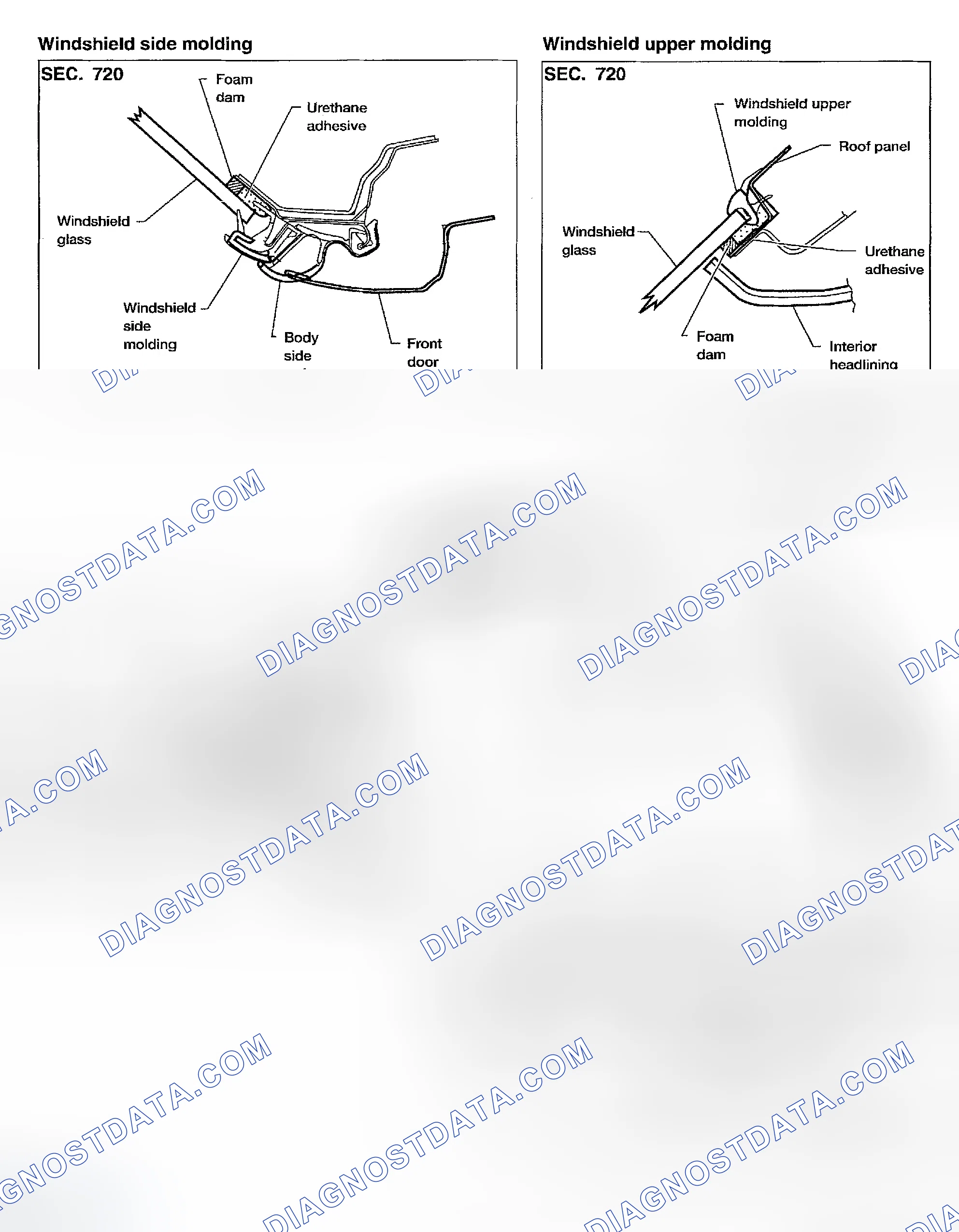 Scheme 4: WINDSHIELD AND REAR WINDOW
