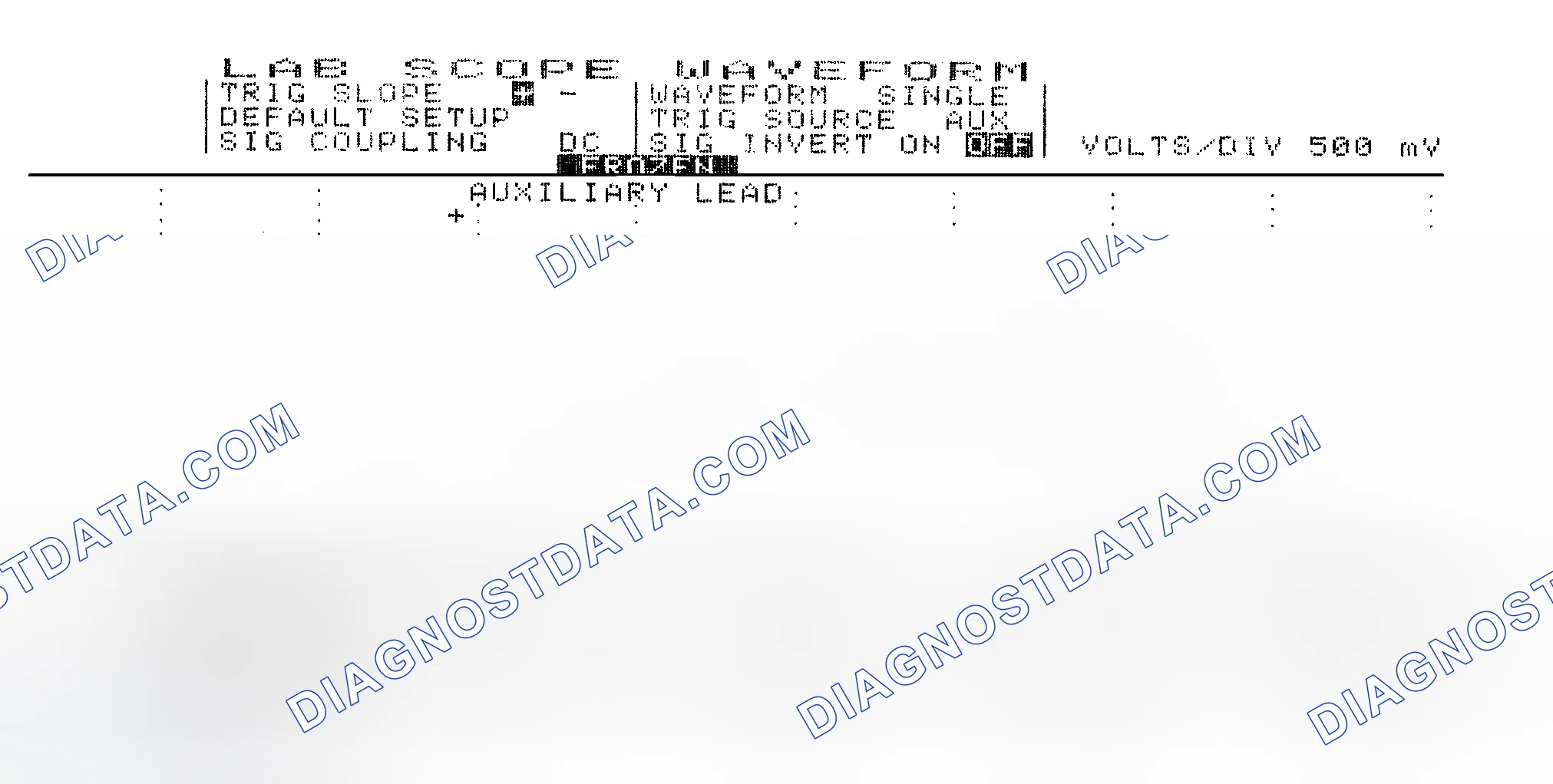 Scheme 14: Single Injector w/Excessive Current Flow - Current Pattern