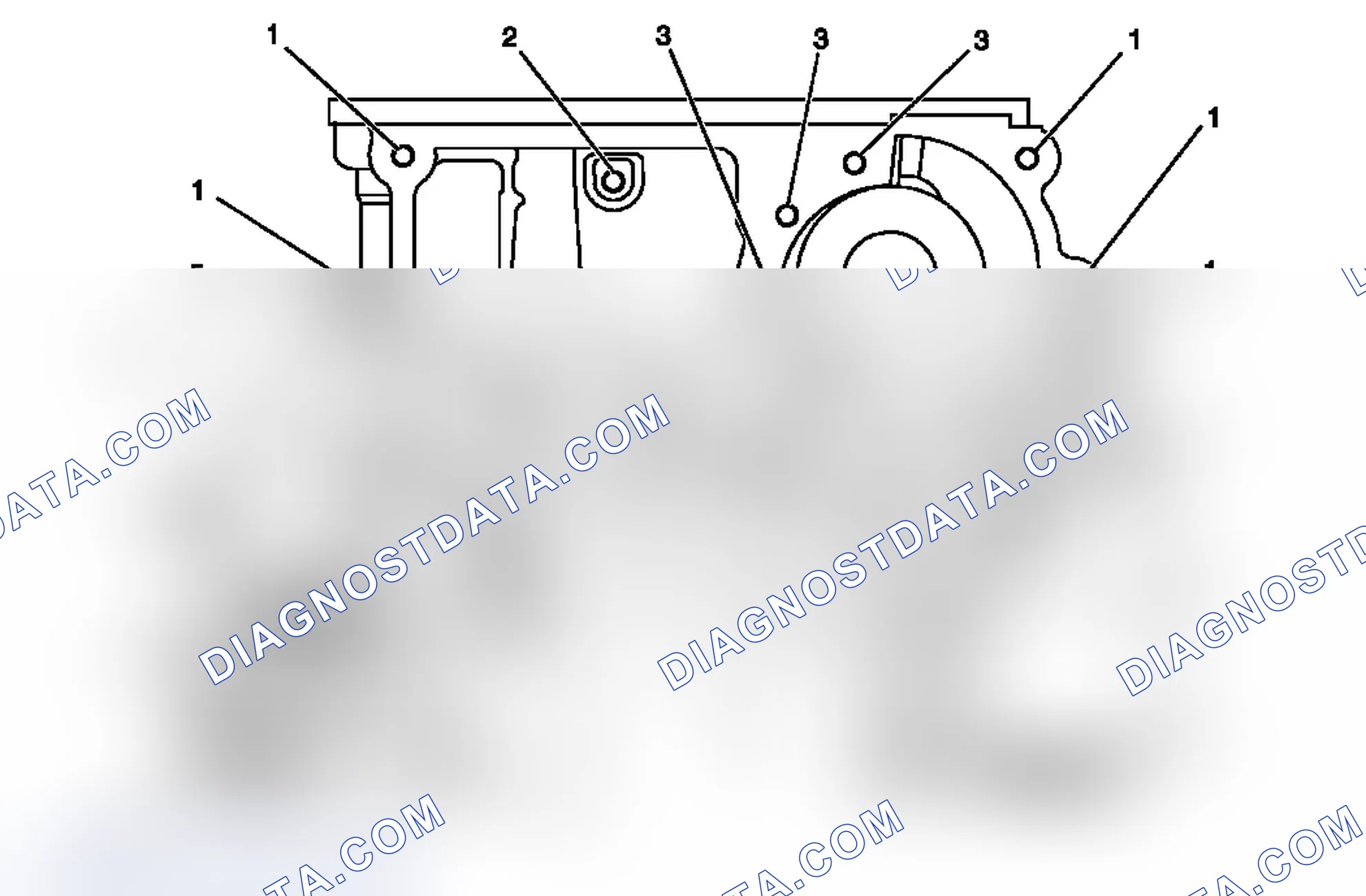 Scheme 5: Engine Block - Front View