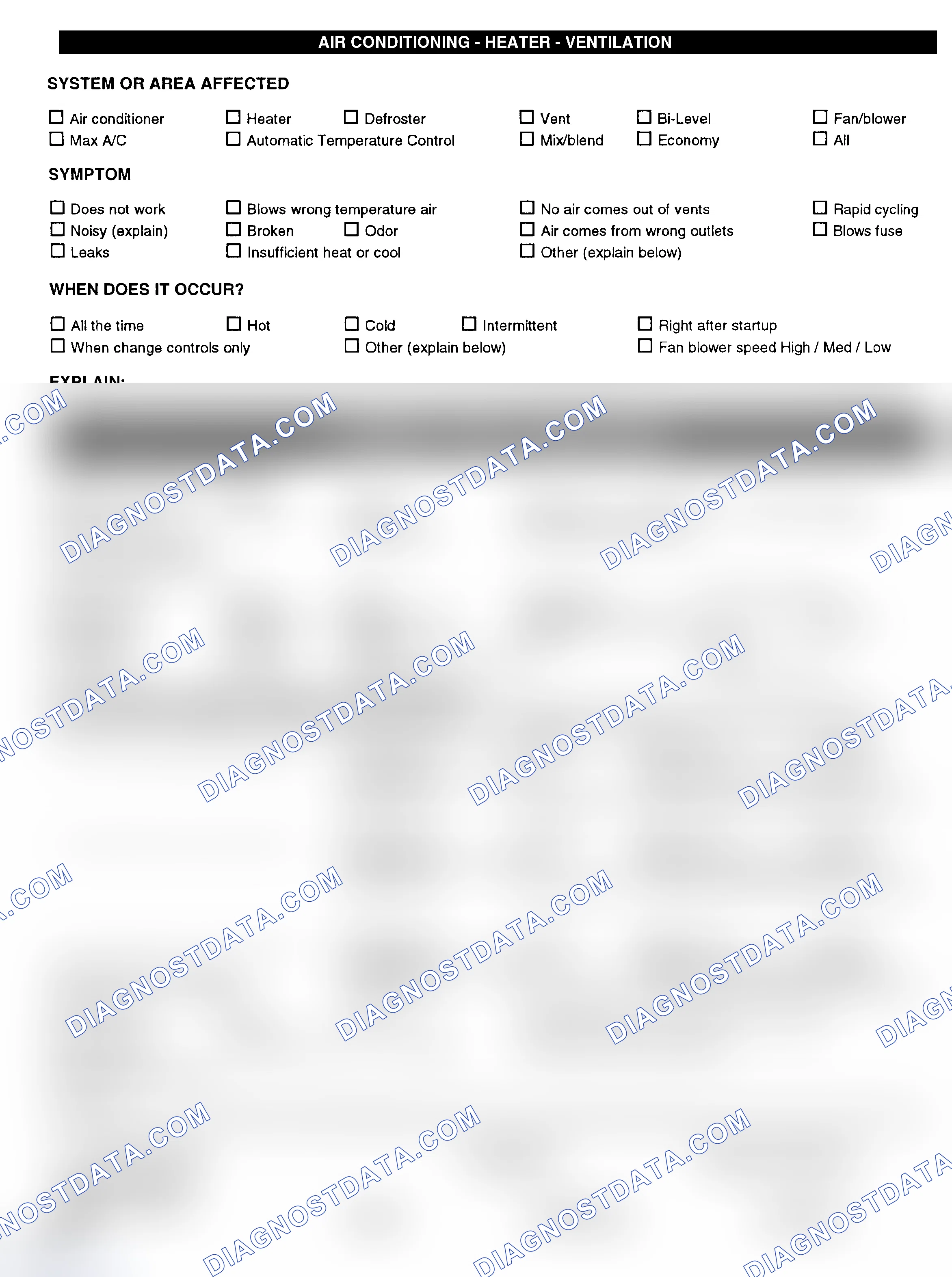 Scheme 4: Symptom Check List - Page 3