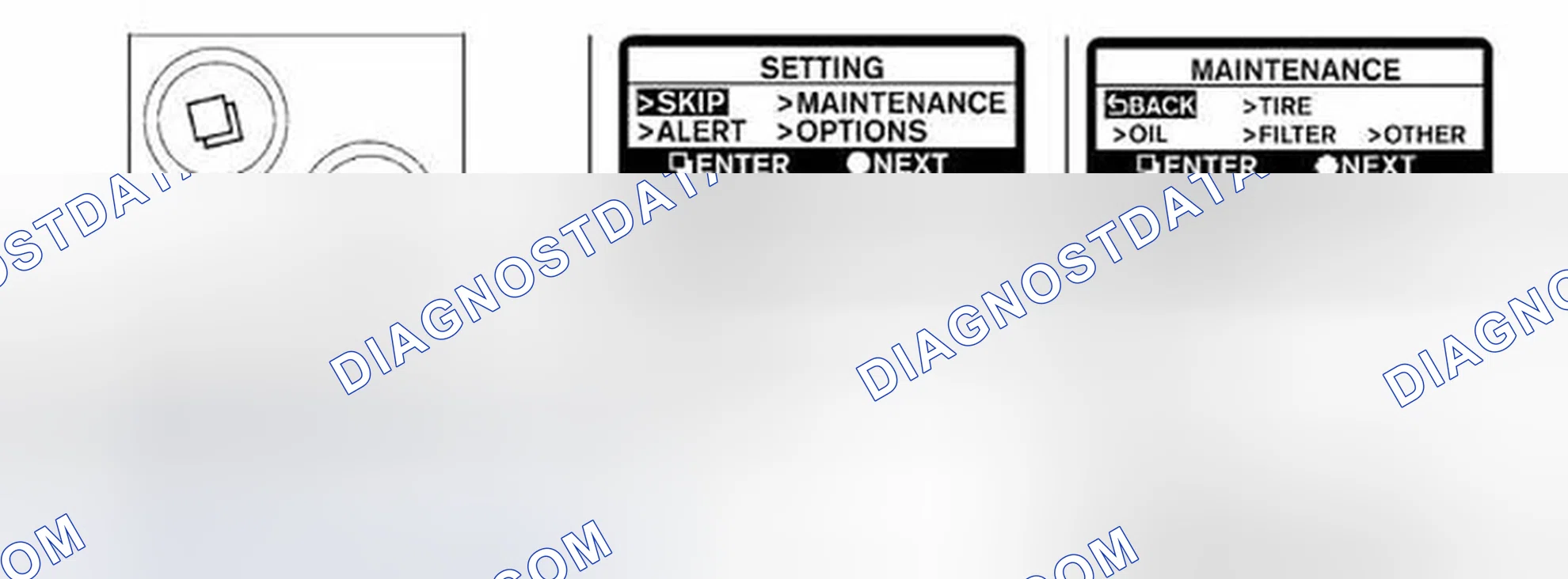 Scheme 15: MAINTENANCE REMINDER DISPLAY RESET - PROCEDURE 11