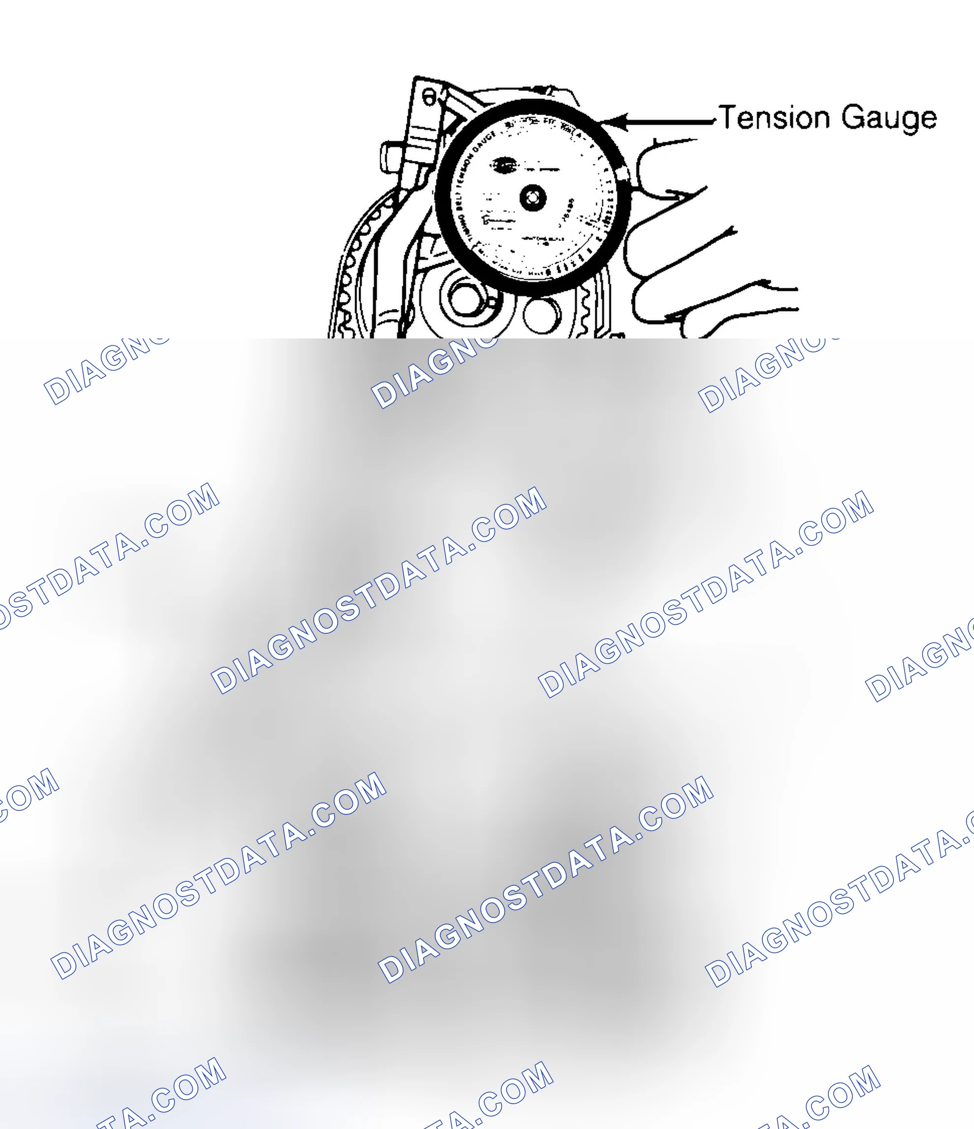 Scheme 3: Adjusting Typical Timing Belt Tension