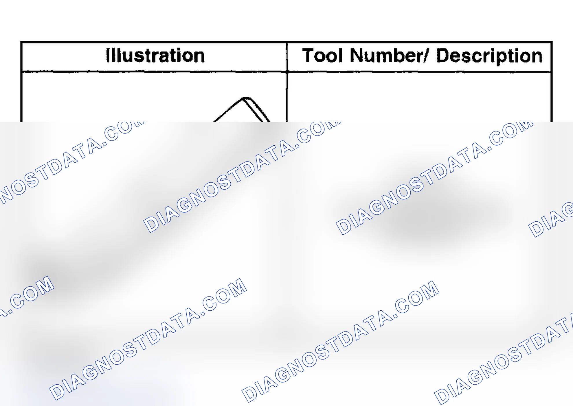 Scheme 20: SPECIAL TOOLS & EQUIPMENT