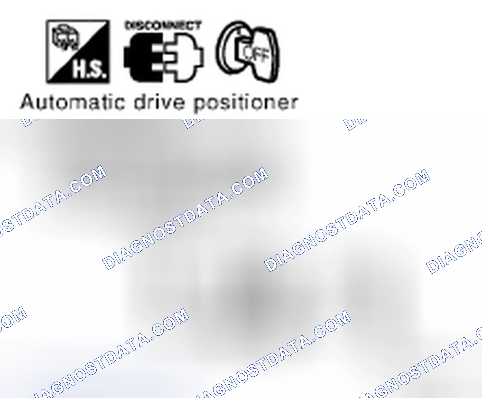 Scheme 184: AUTOMATIC DRIVE POSITIONER CONTROL UNIT : Diagnosis Procedure