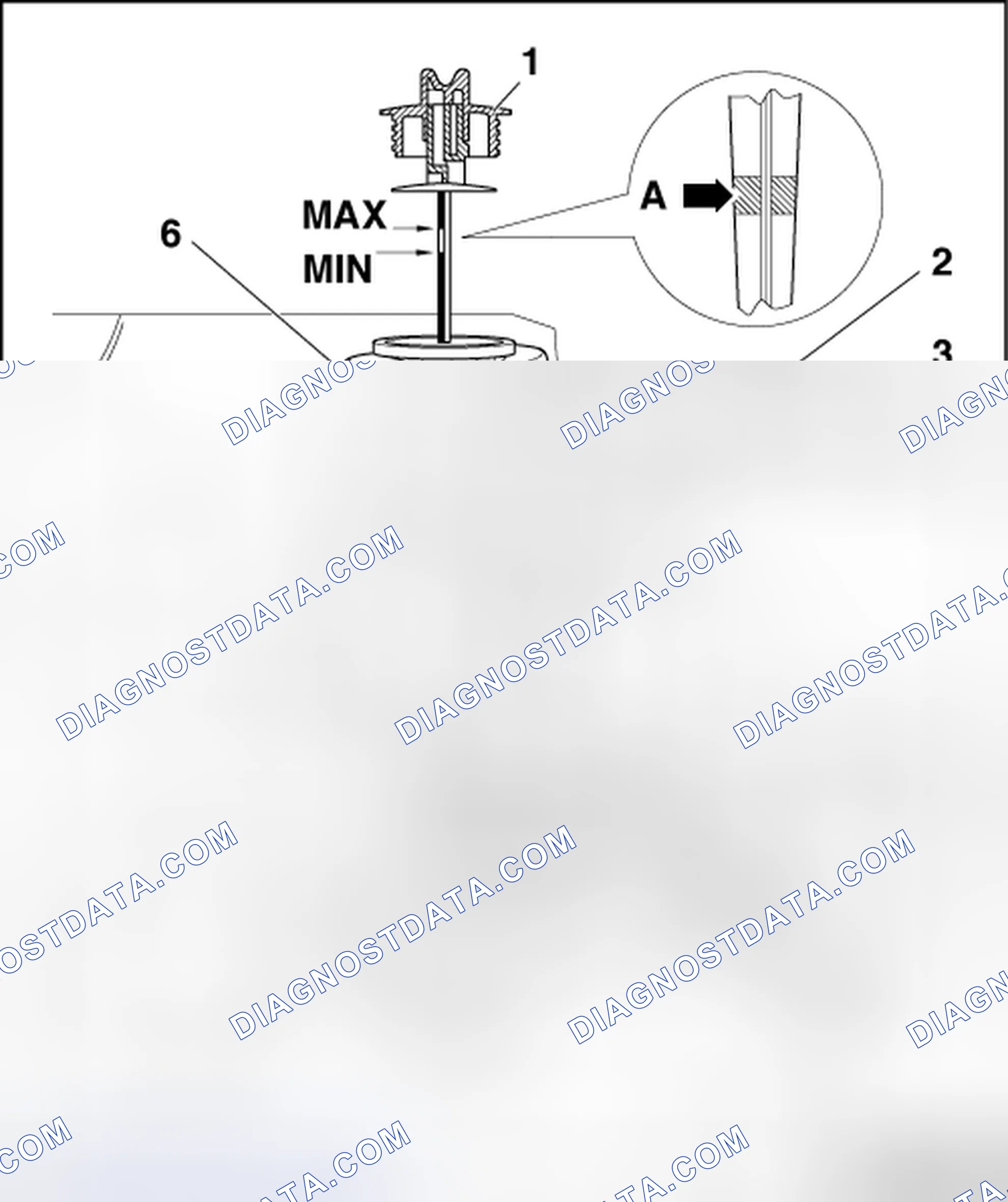 Scheme 3: POWER STEERING RESERVOIR ASSEMBLY OVERVIEW