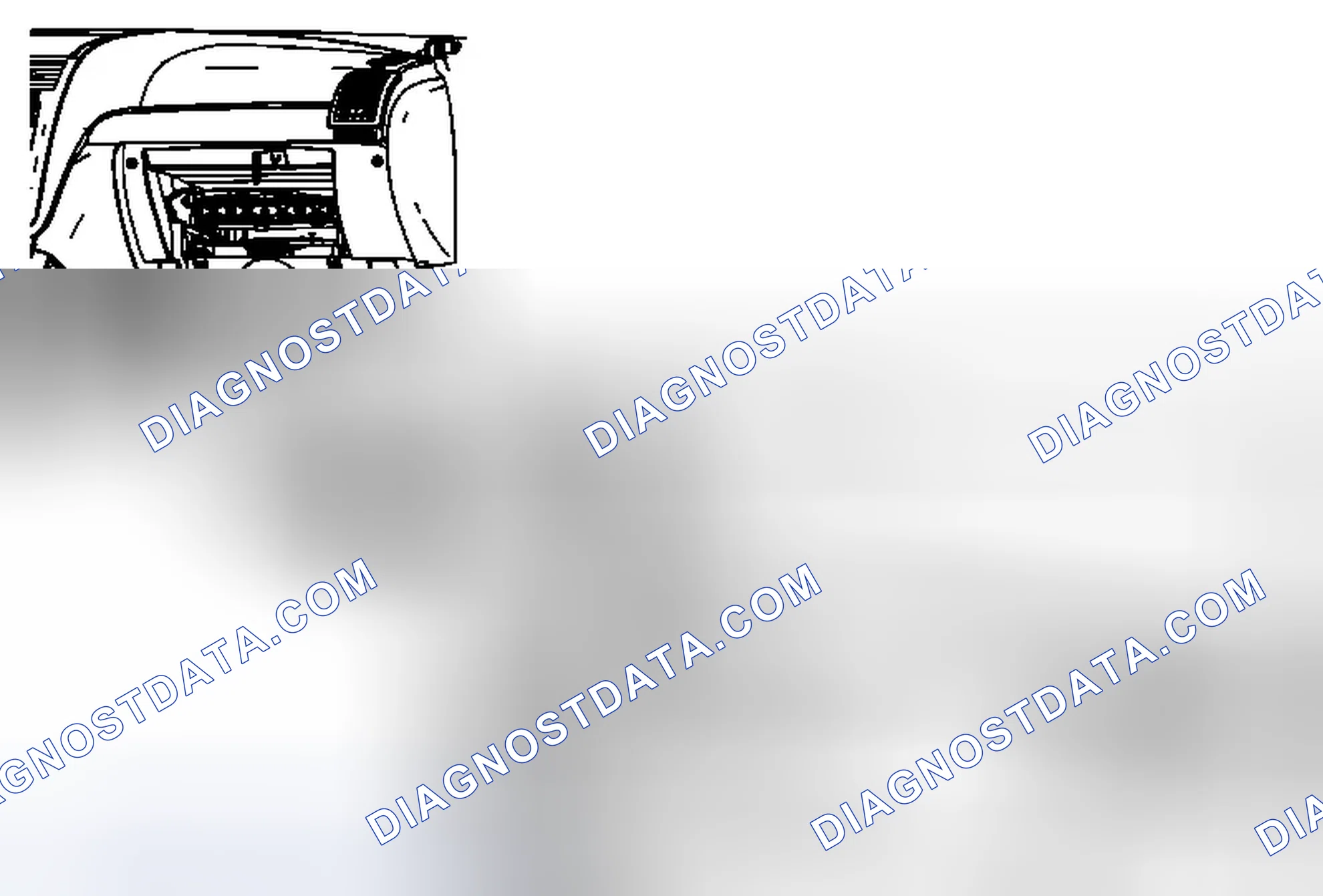 Scheme 110: Duct Air Temperature Sensor Replacement - Lower Right Side