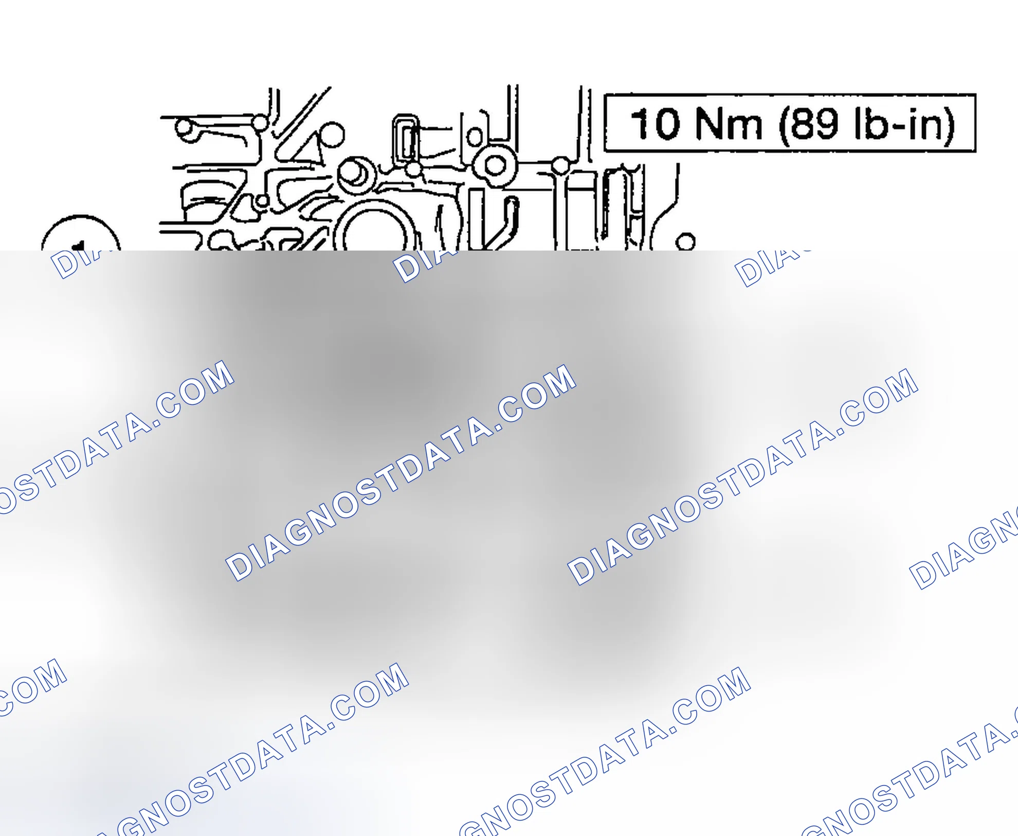 Scheme 264: Item 15: Reverse Servo Screws Installation Note