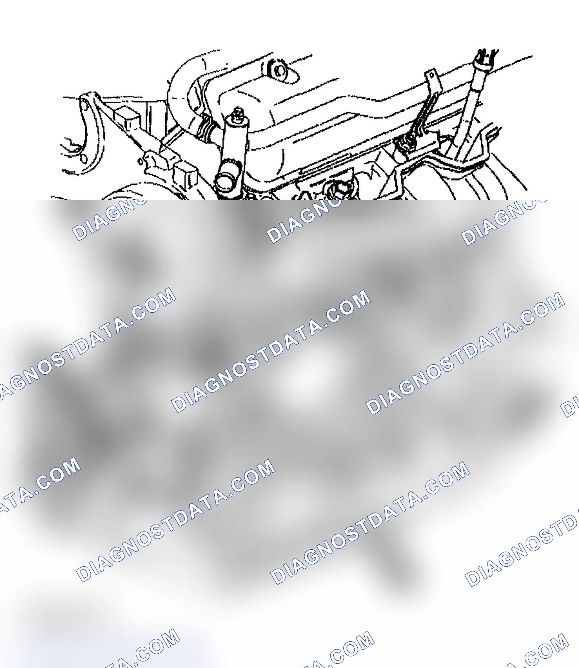 Scheme 312: Engine Mount Strut & Air Conditioning Compressor Bracket - Installation