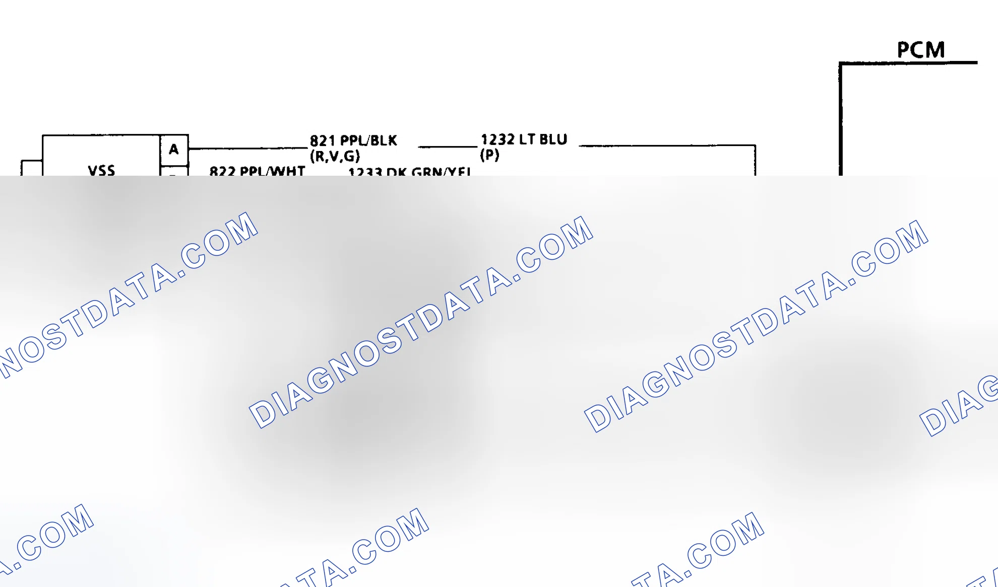 Scheme 93: Code 24 Schematic (2WD W/4L80-E Trans. Except C & K Series) Vehicle Speed Sensor