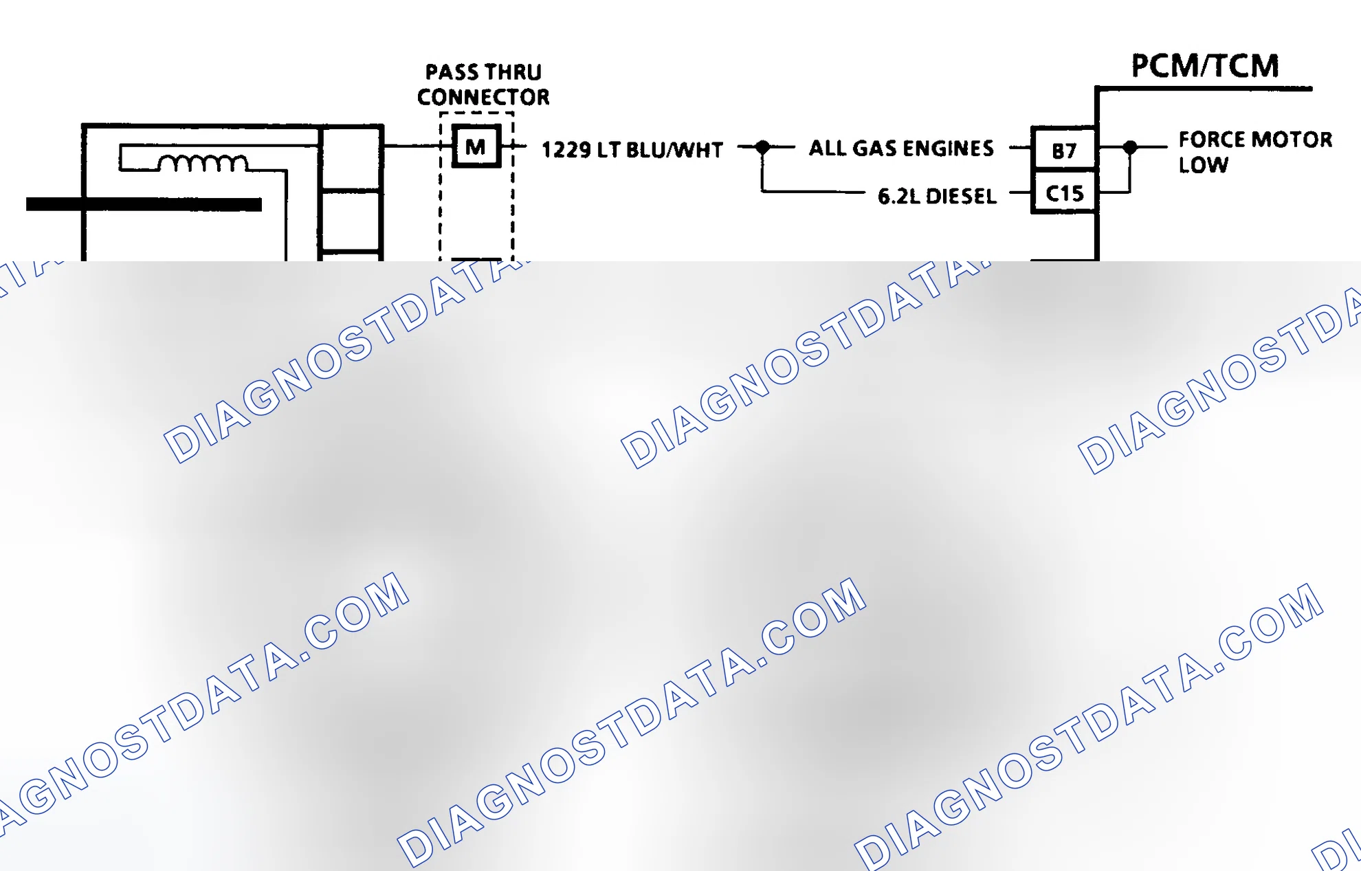 Scheme 146: Code 73 Schematic - Force Motor Current (Current Error)