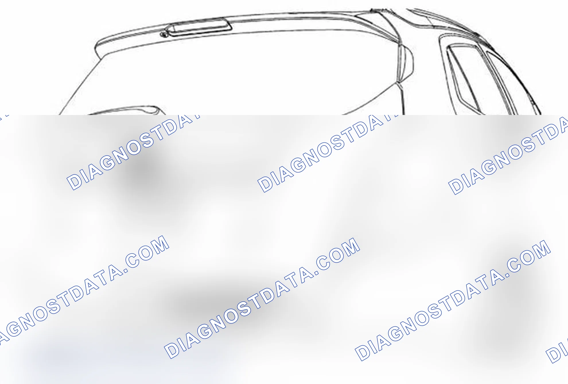 Scheme 22: Liftgate Emblem/Nameplate Replacement (Encore)