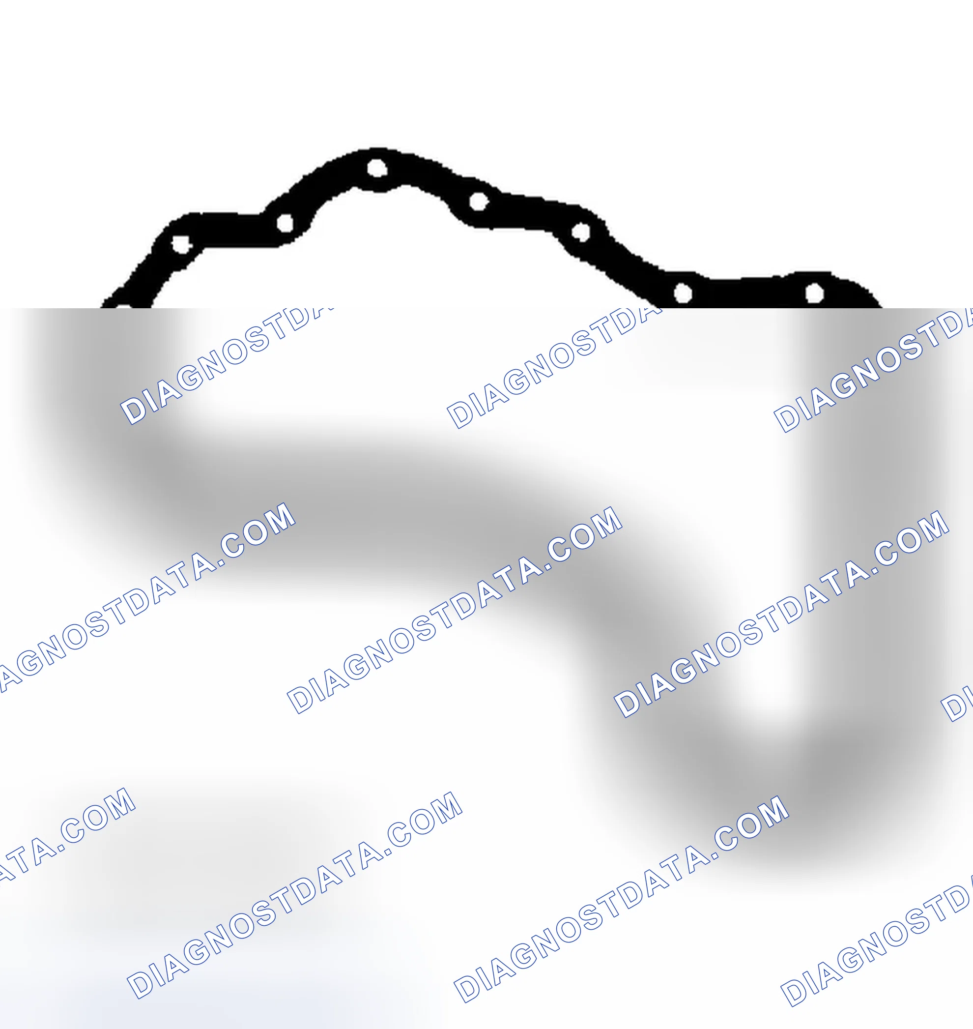 Scheme 75: Identifying Oil Pan Gasket (AX4N & 4F50N)