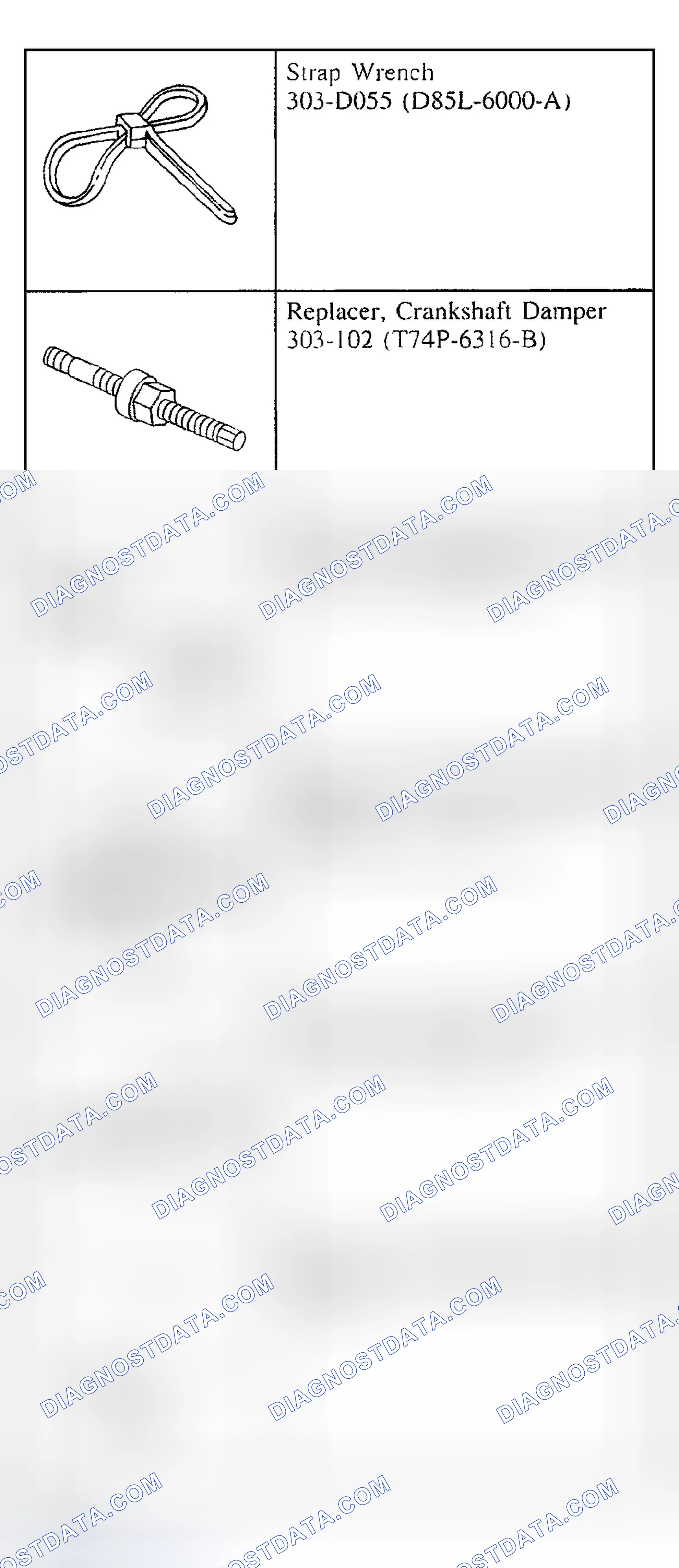 Scheme 492: Special Tool(s)