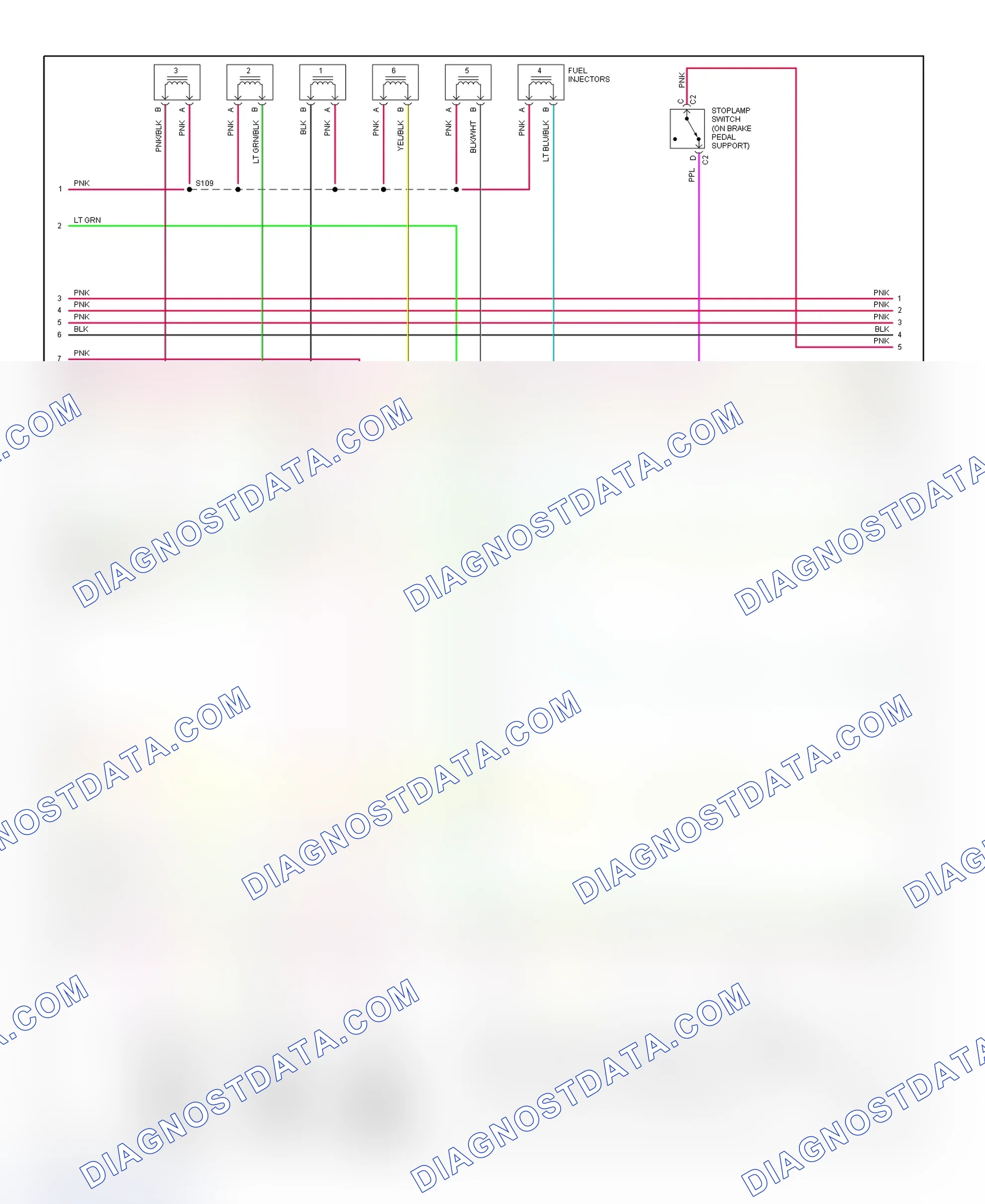 Scheme 131: PCM Wiring Diagram (Lumina & Monte Carlo - 3.1L - 2 Of 4)