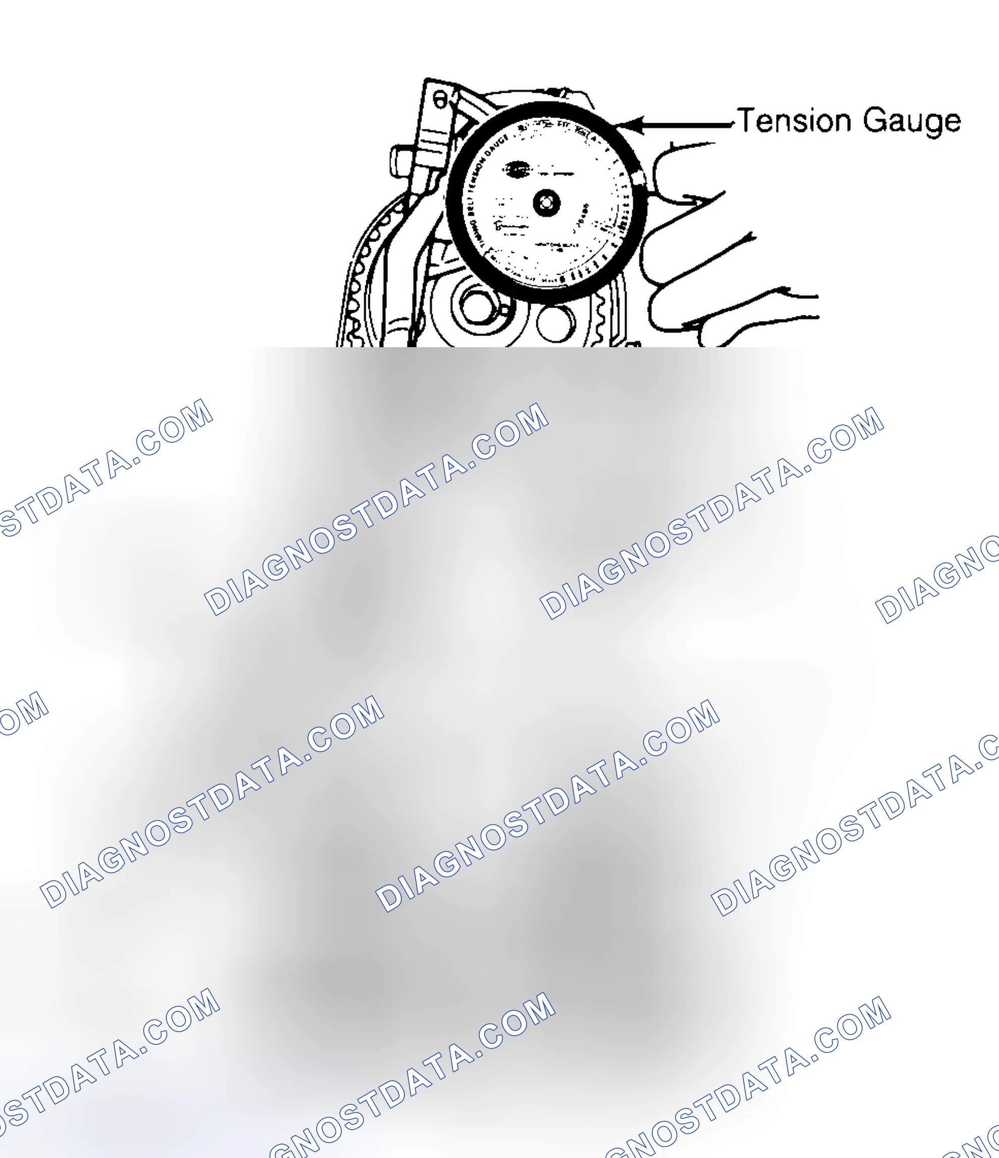 Scheme 3: Adjusting Typical Timing Belt Tension