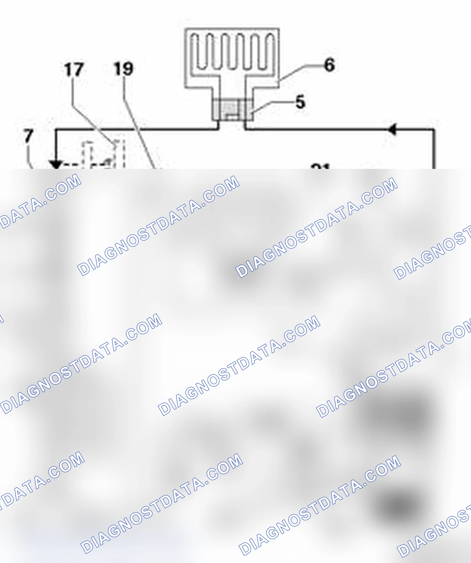 Scheme 33: Refrigerant circuit with expansion valve, fluid reservoir and second evaporator