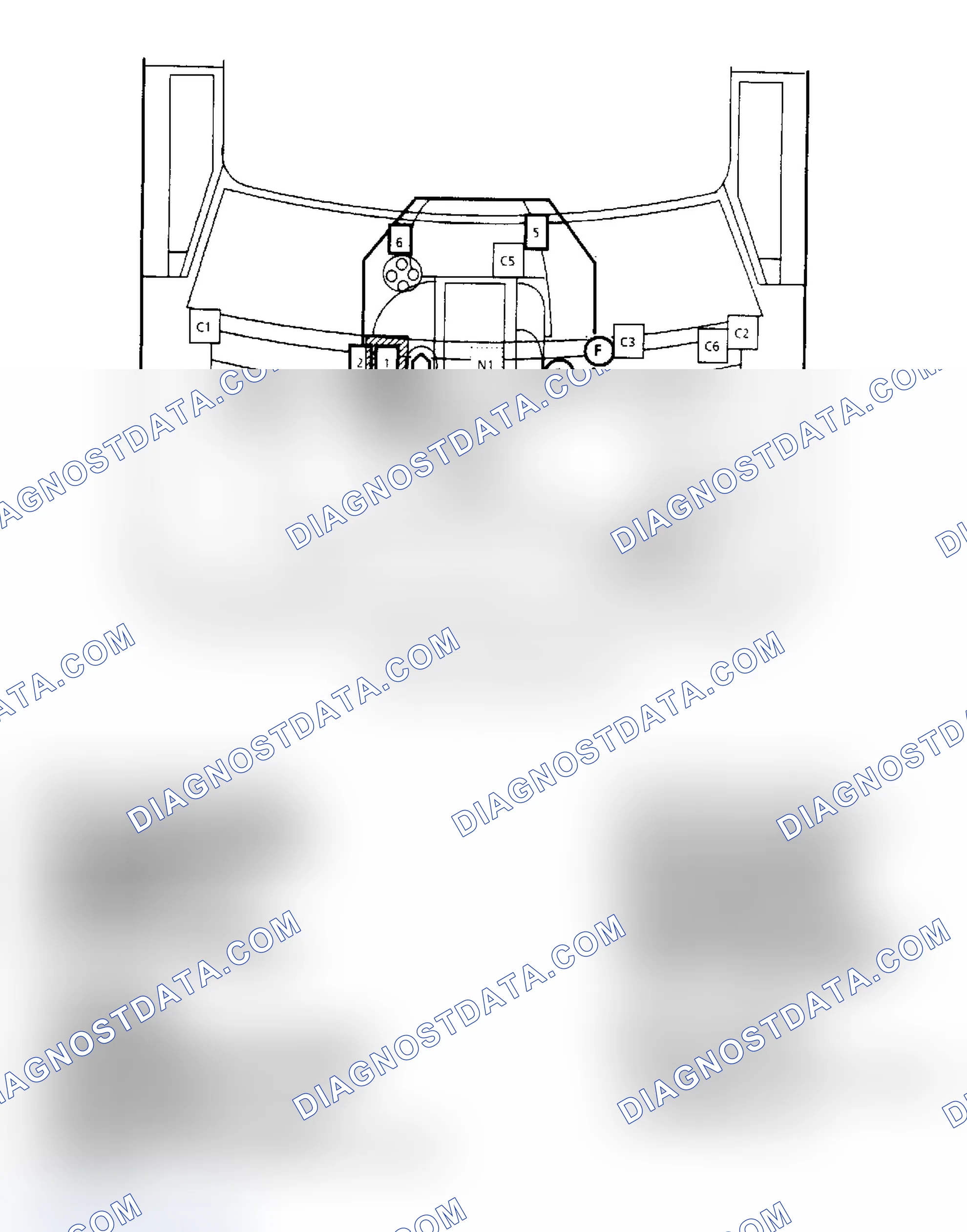 Scheme 51: Component Locations for Astro & Safari 2.5L