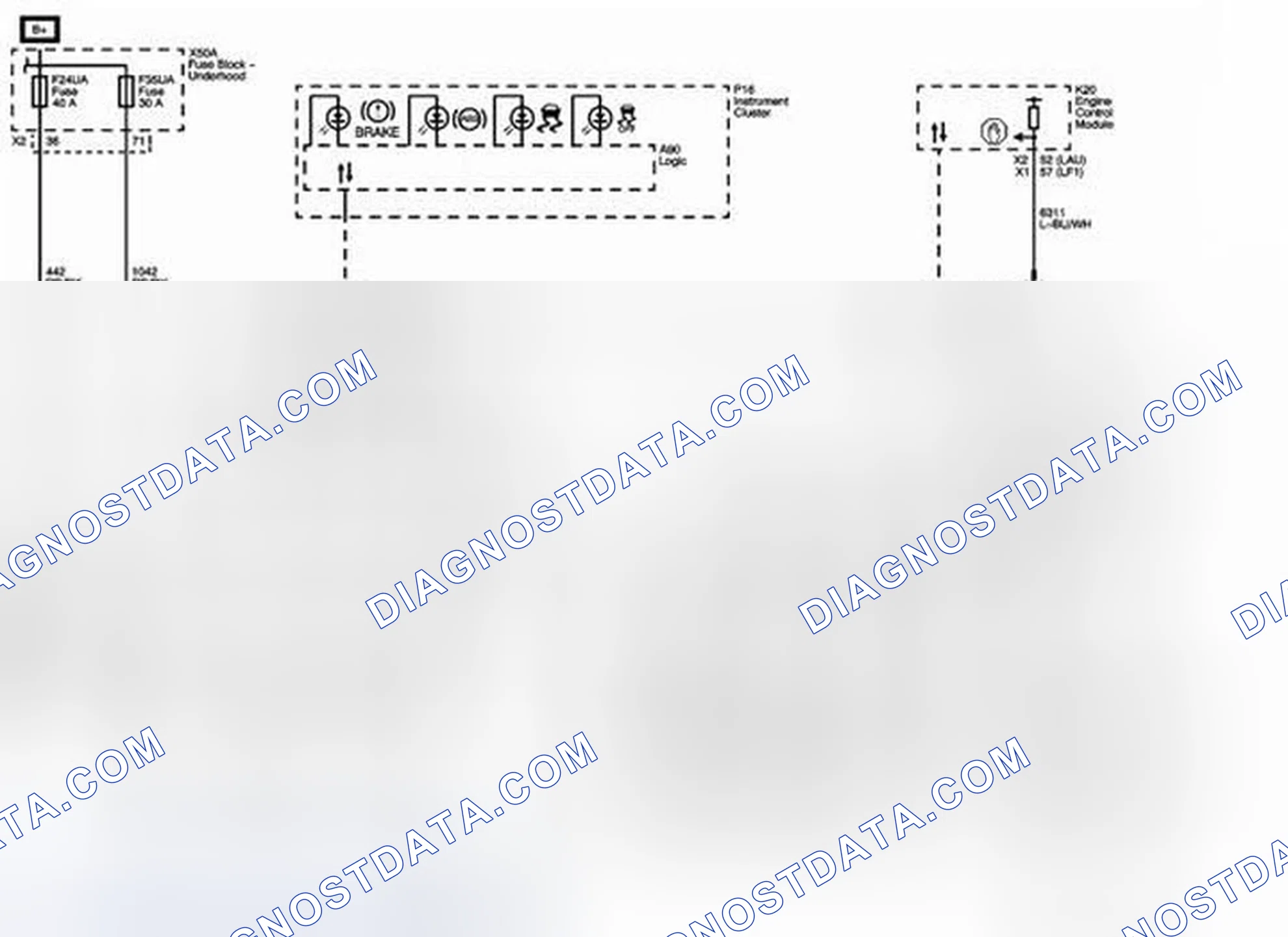 Scheme 44: Power, Ground, Serial Data, and Traction Control