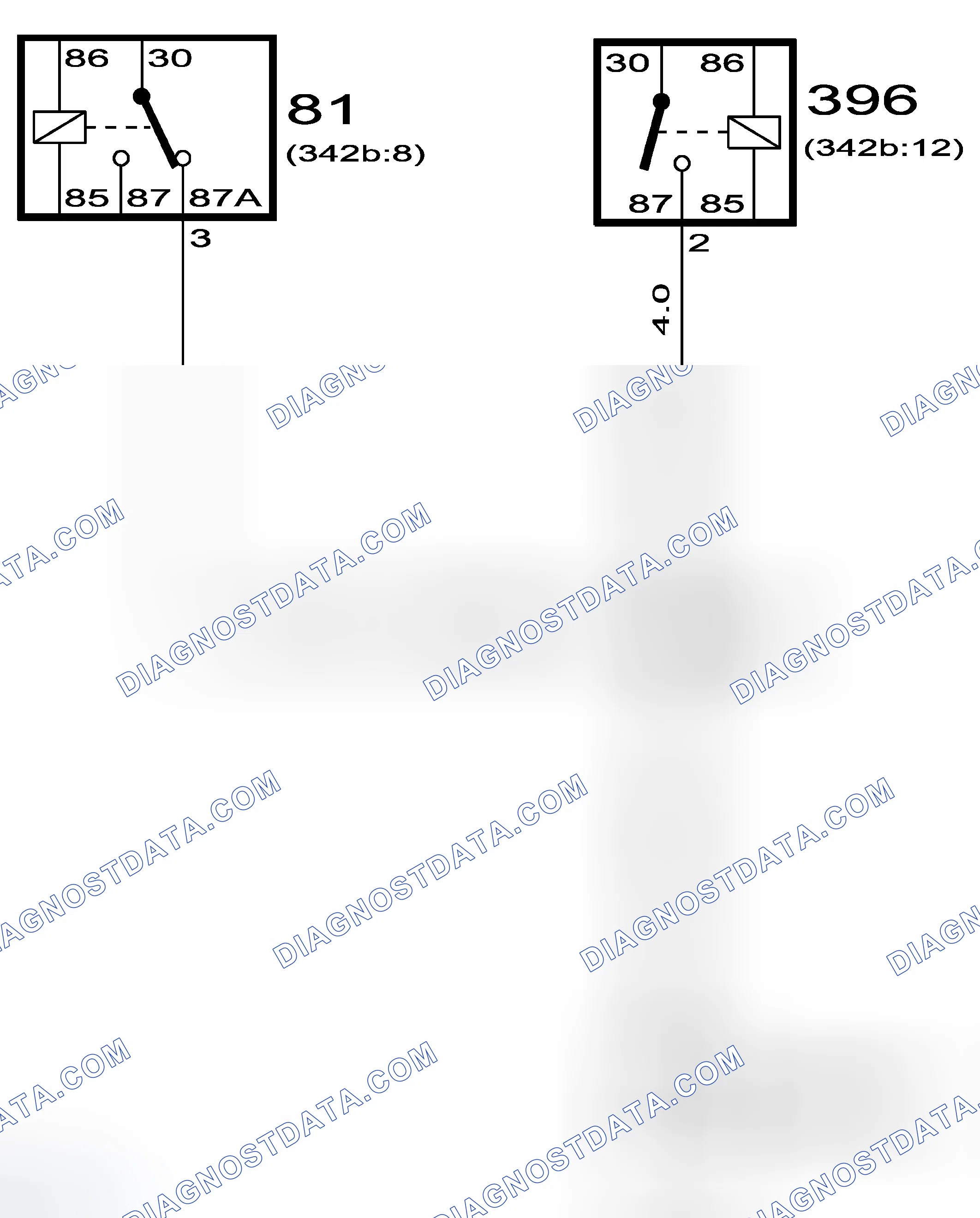 Scheme 123: Crimp J5, front wiring harness