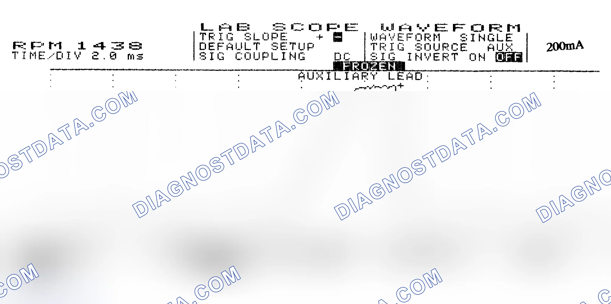 Scheme 15: Single Injector w/Normal Current Flow - Current Pattern