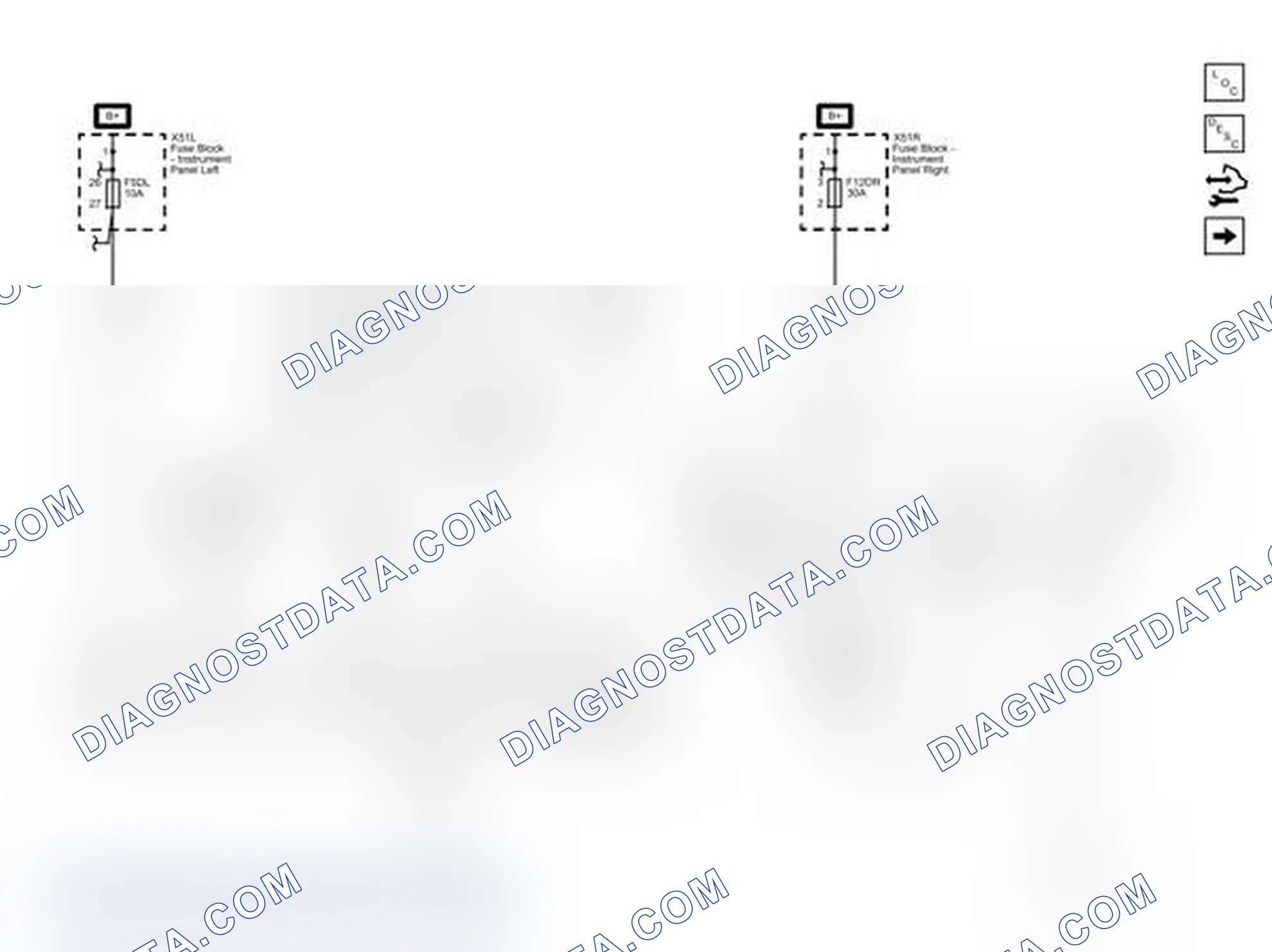 Scheme 56: Power, Ground, Data Communication and Blower Controls
