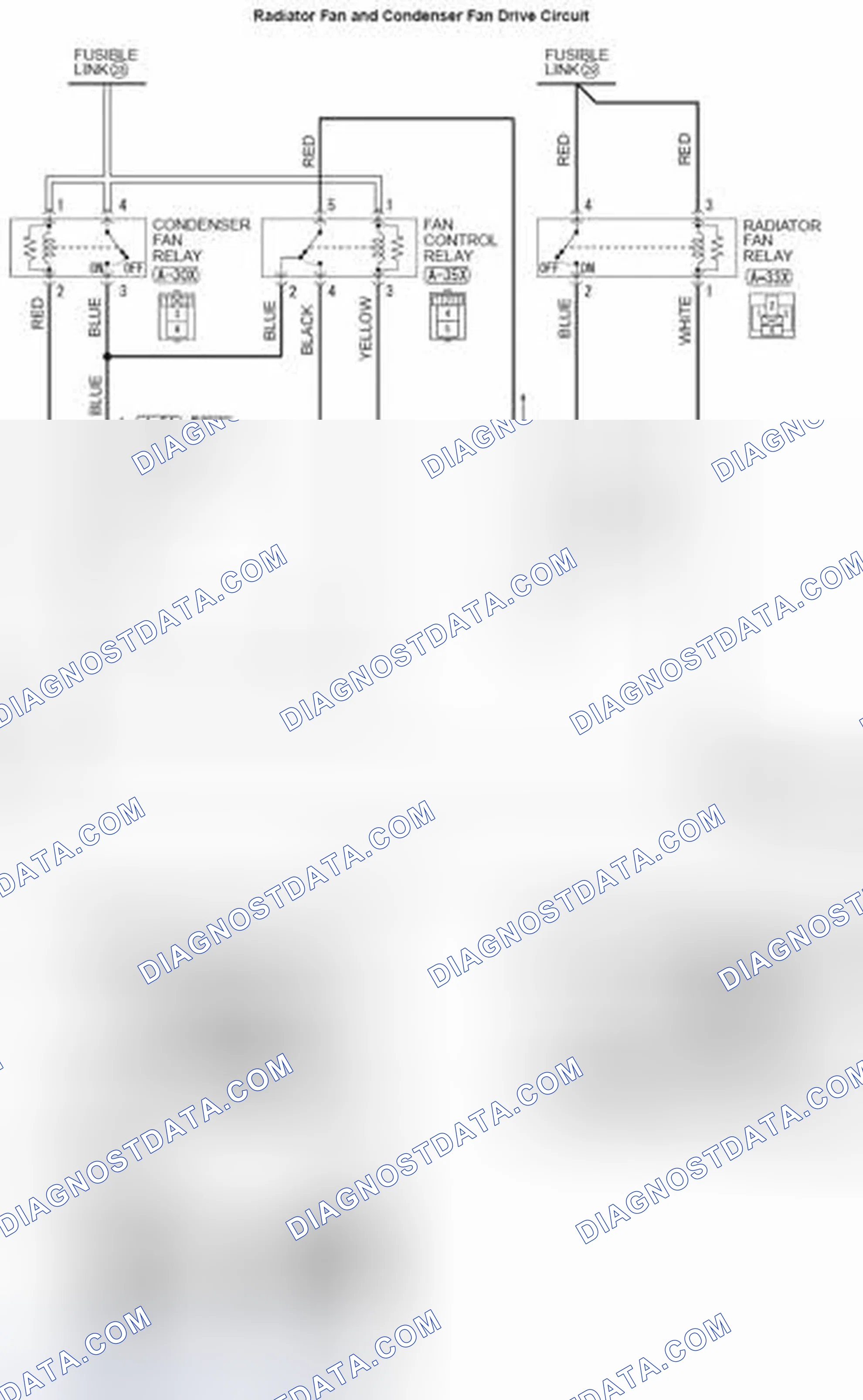Scheme 3: Inspection Procedure 3: Radiator Fan and Condenser Fan do not Operate