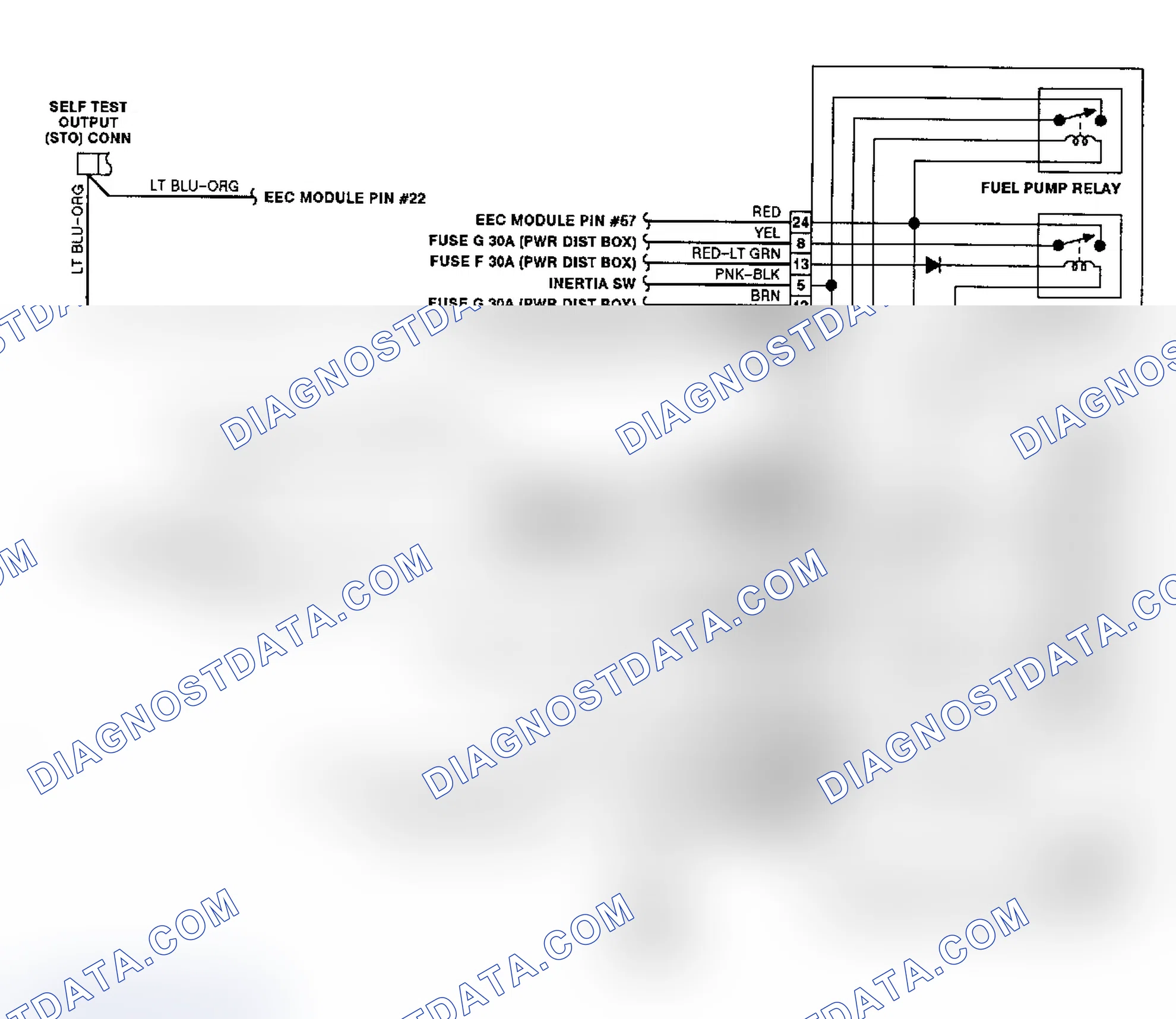 Scheme 3: Electric Cooling Fan Wiring Diagram (Continental)