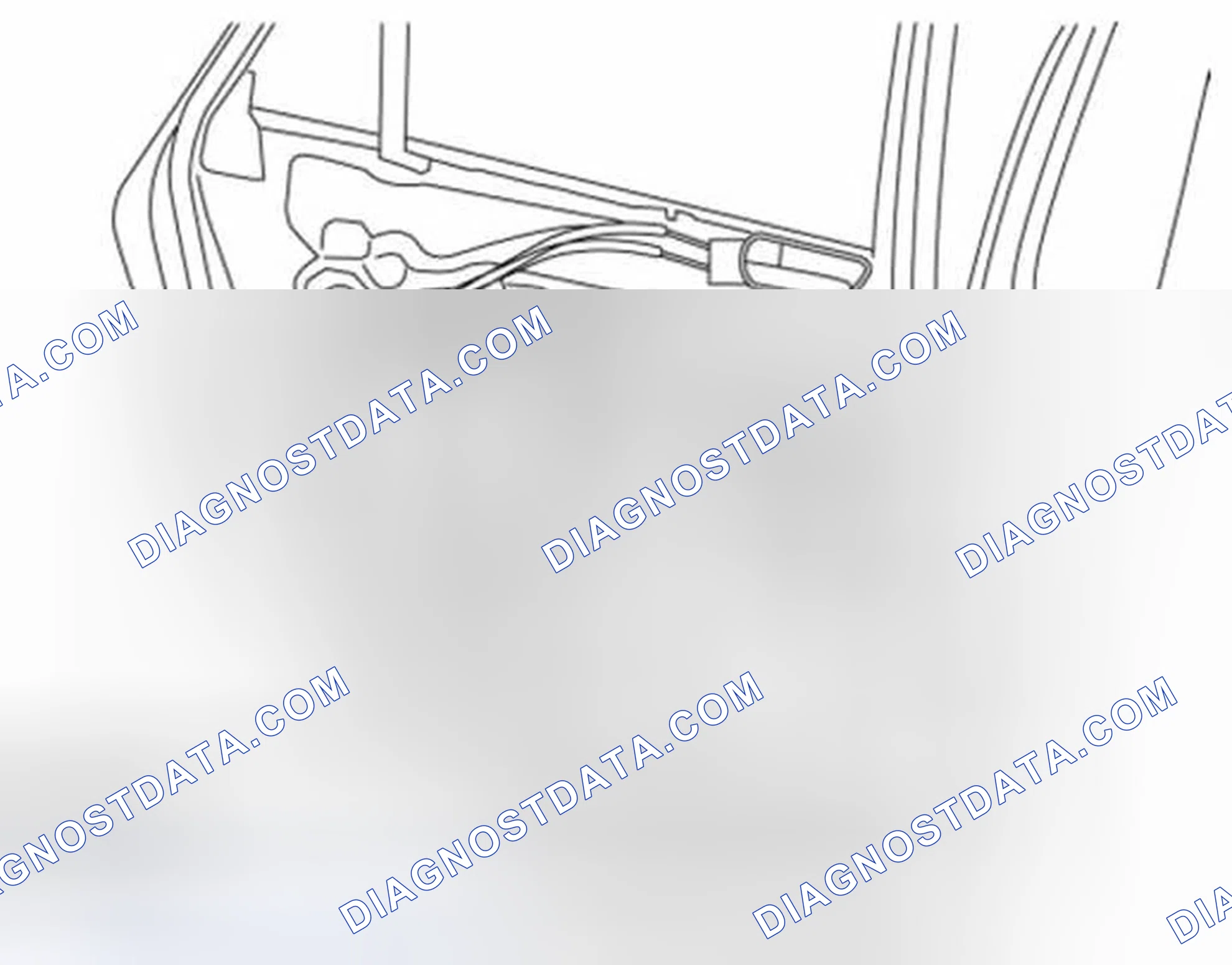 Scheme 6: REAR DOOR GLASS REMOVAL/INSTALLATION