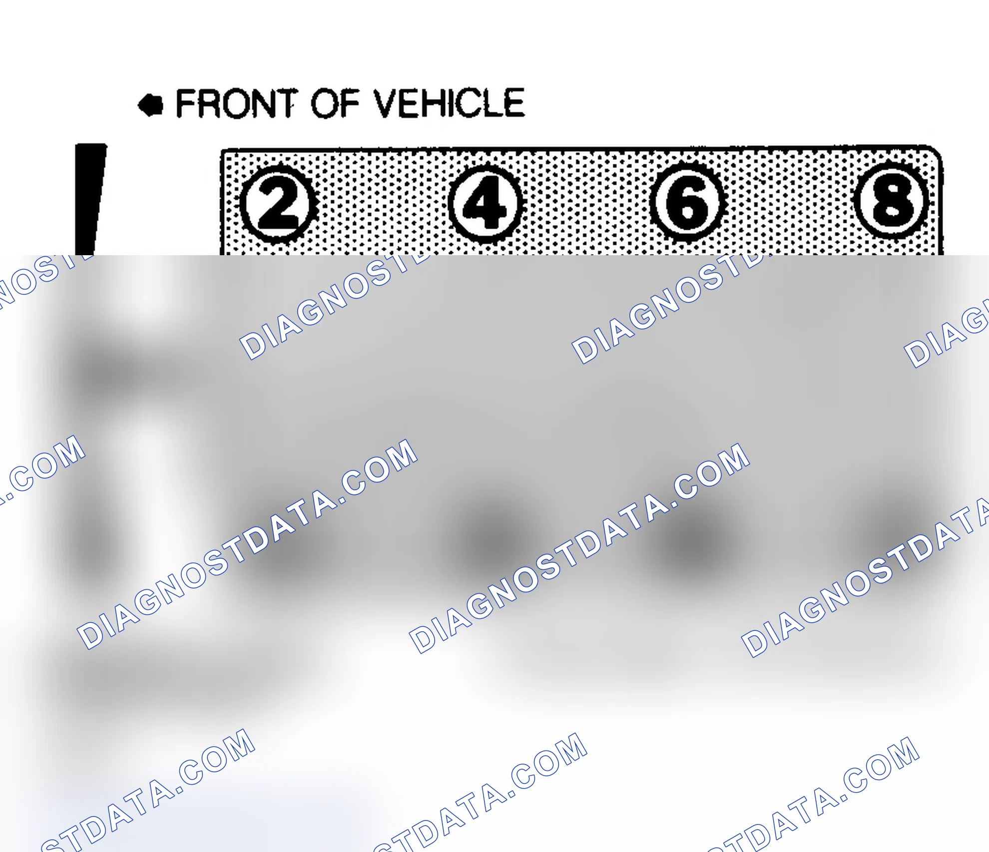 Scheme 6: 6.2L Diesel Engine Firing Order