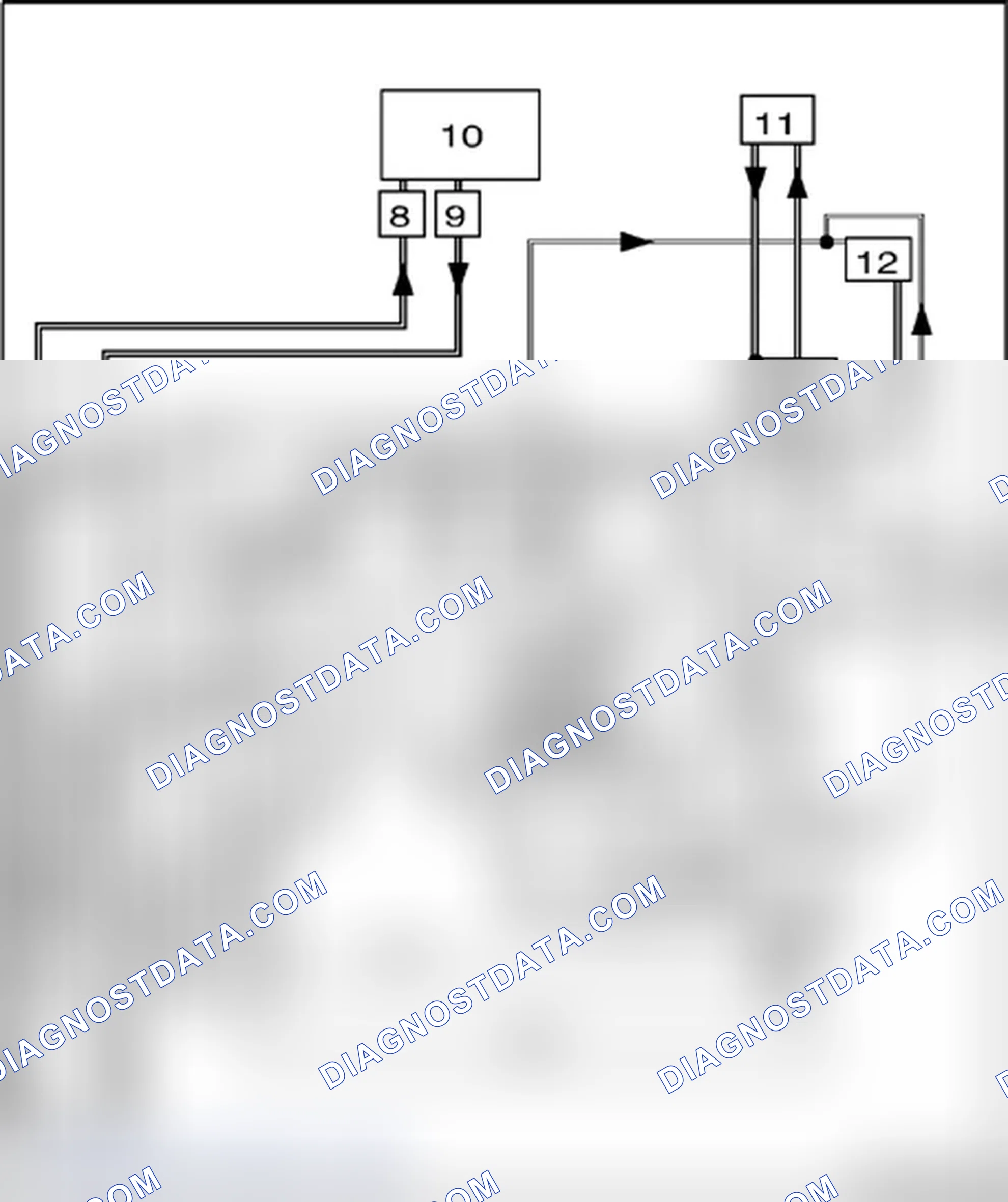 Scheme 704: Cooling system version for countries with cold and hot climates with auxiliary heater and towing pac