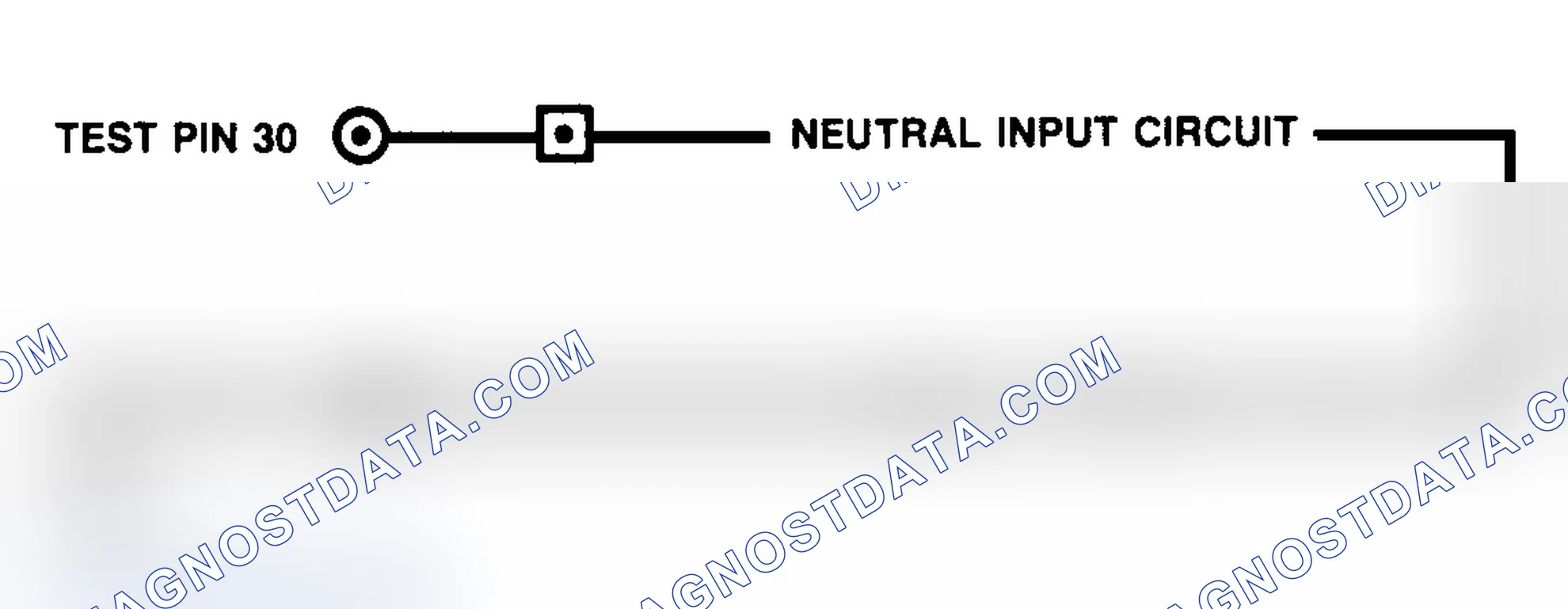 Scheme 72: Neutral Drive Input Circuit for 2.3L EFI/Turbo with M/T.