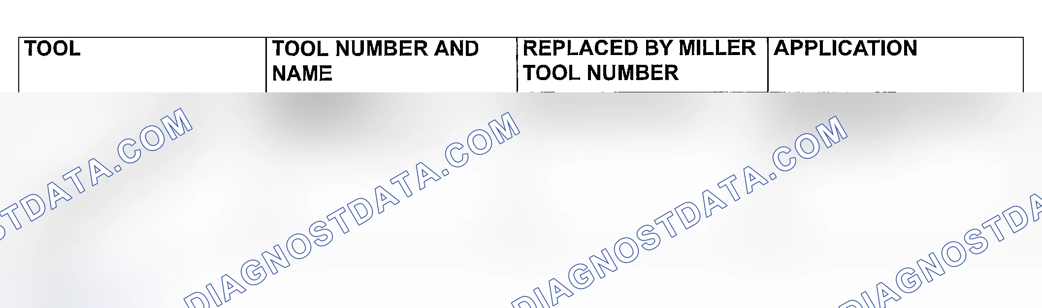 Scheme 231: SPECIAL TOOL