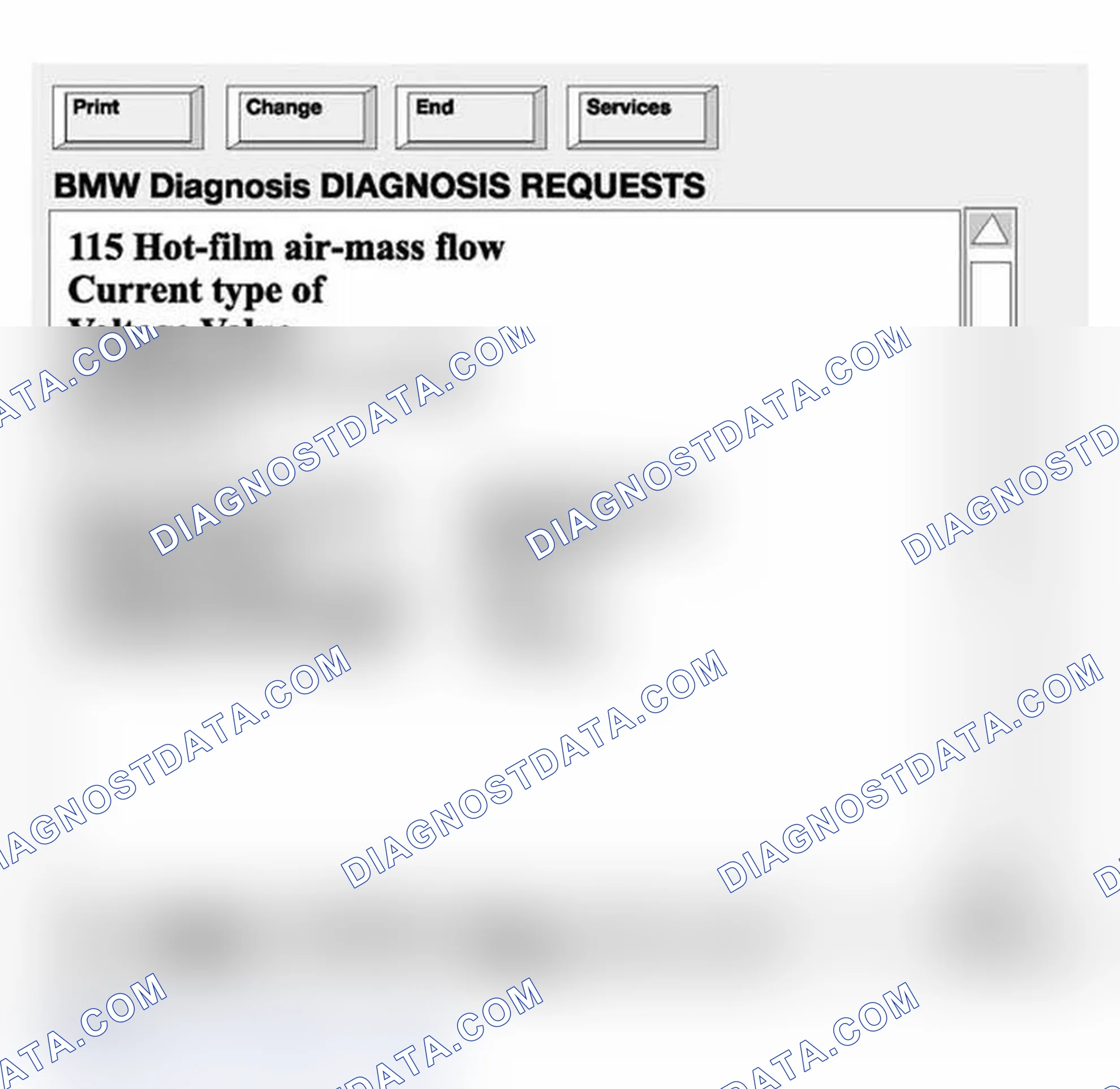 Scheme 19: BMW Fault Code (DISplus/MoDIC)
