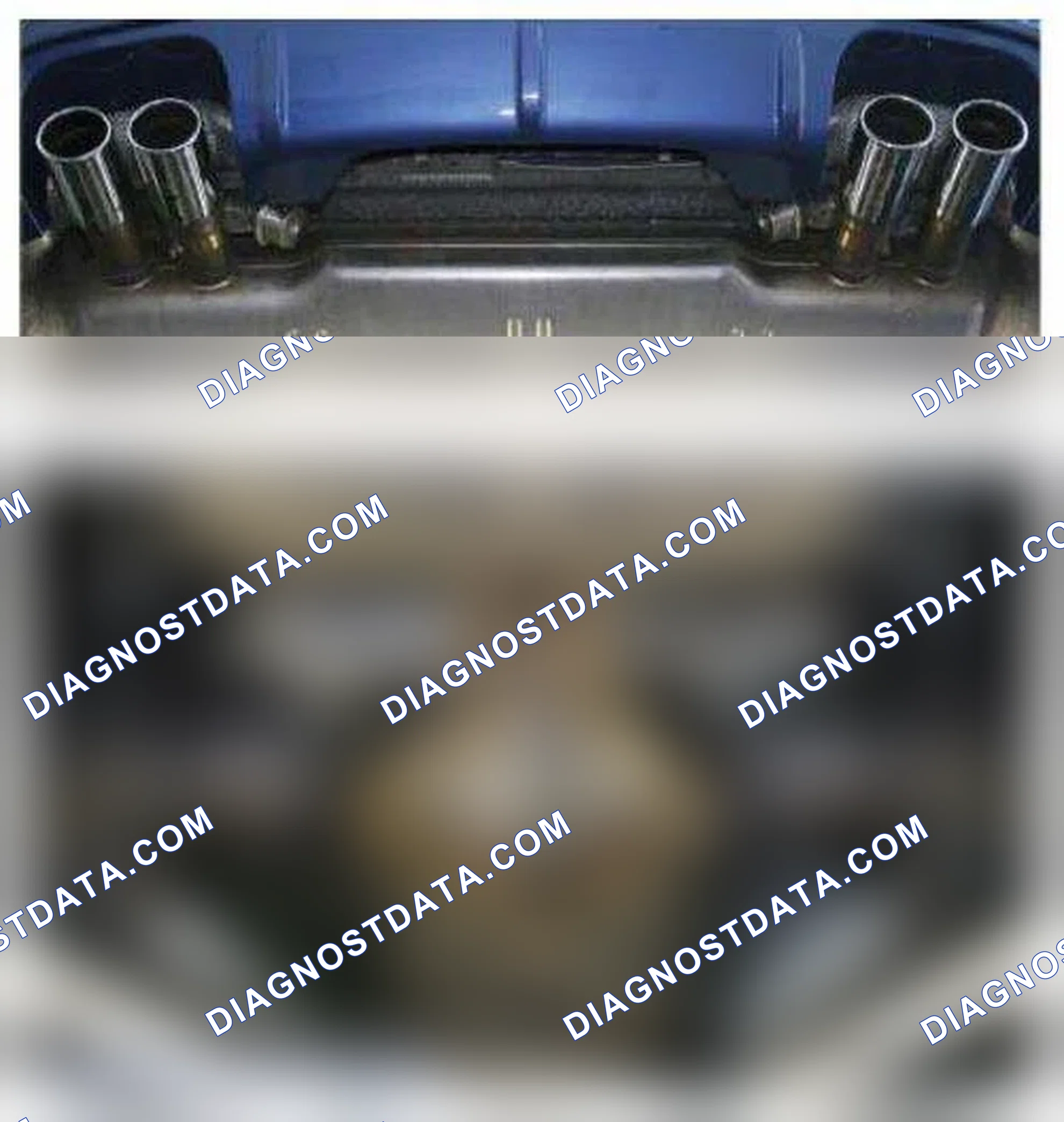 Scheme 46: Exhaust Components After Catalytic Converter "Cold End"